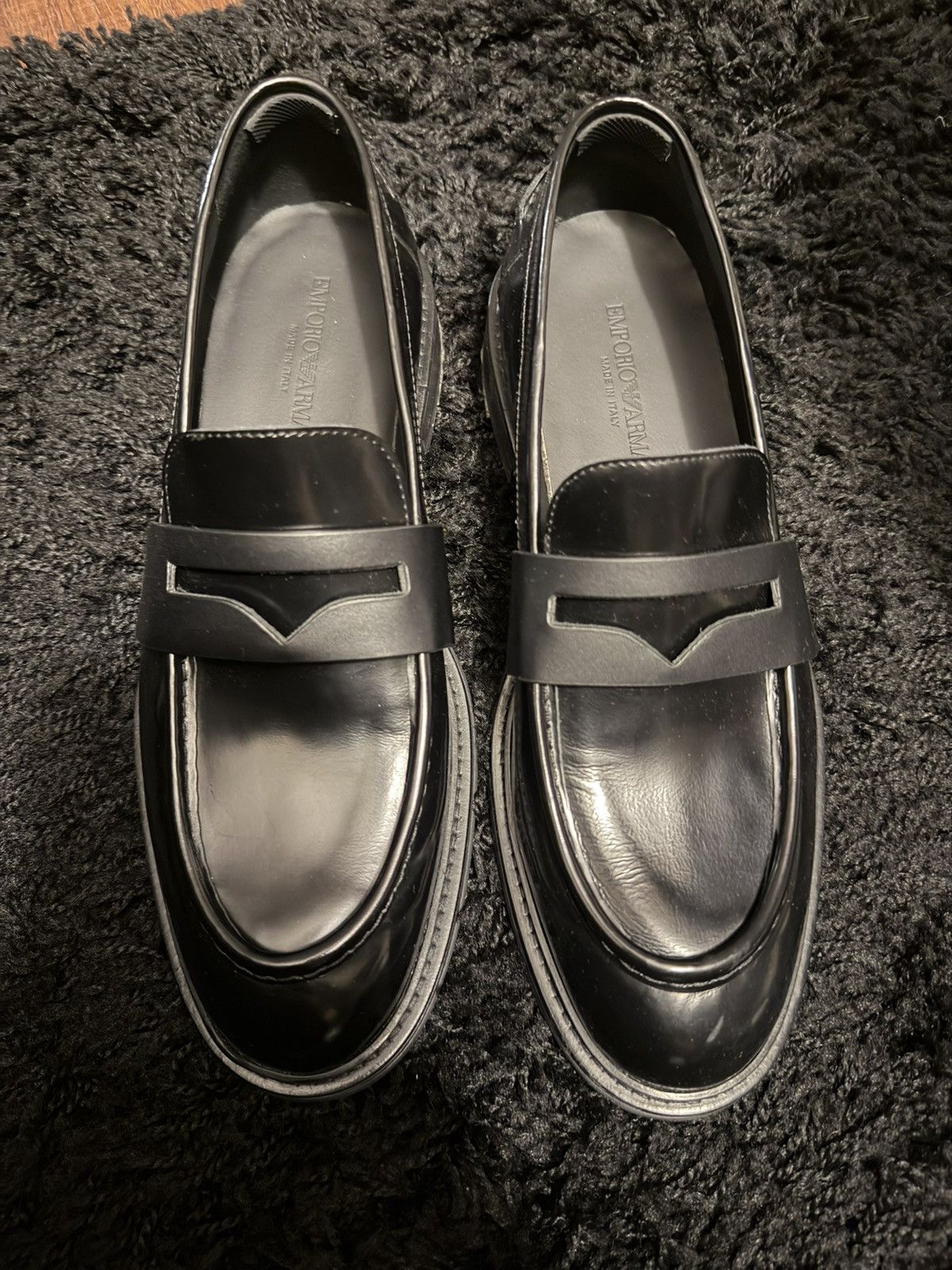 Emporio Armani Emporio Armani loafers Size US 10.5 / EU 43-44 - 1 Thumbnail