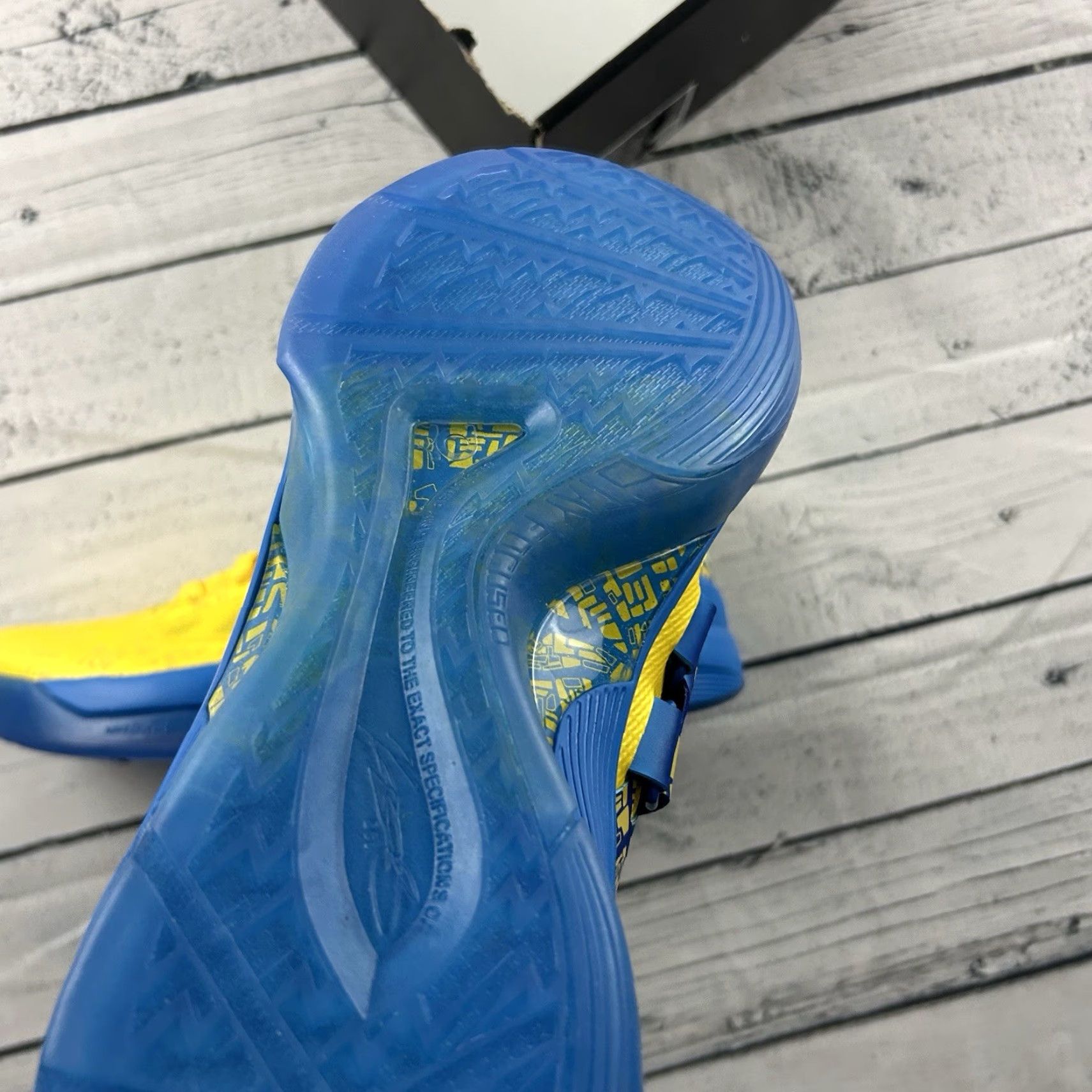 Nike Nike Zoom KD IV Scoring Title Photo Blue Lemon Twist FZ5916 400 Men's Size 9.5 Size ONE SIZE - 5 Thumbnail