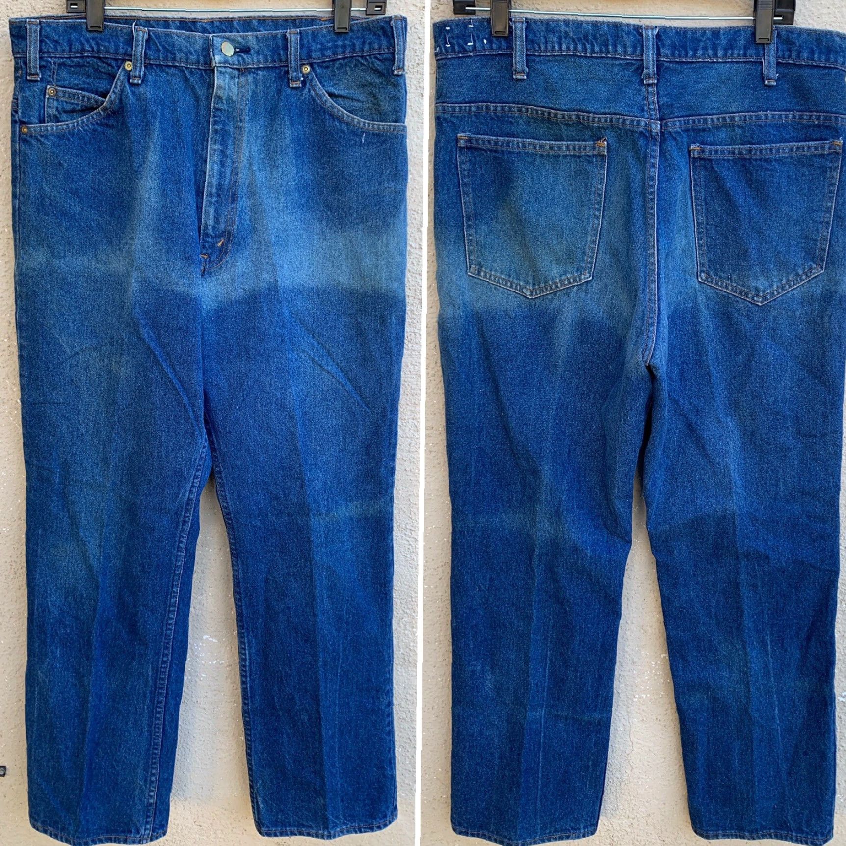 Vintage VINTAGE Unbranded Jeans Rockabilly 5 Pocket Denim USA Scovill Zipper 36 Waist 30 Inseam 31 Rise High Men Size US 36 / EU 52 - 4 Thumbnail
