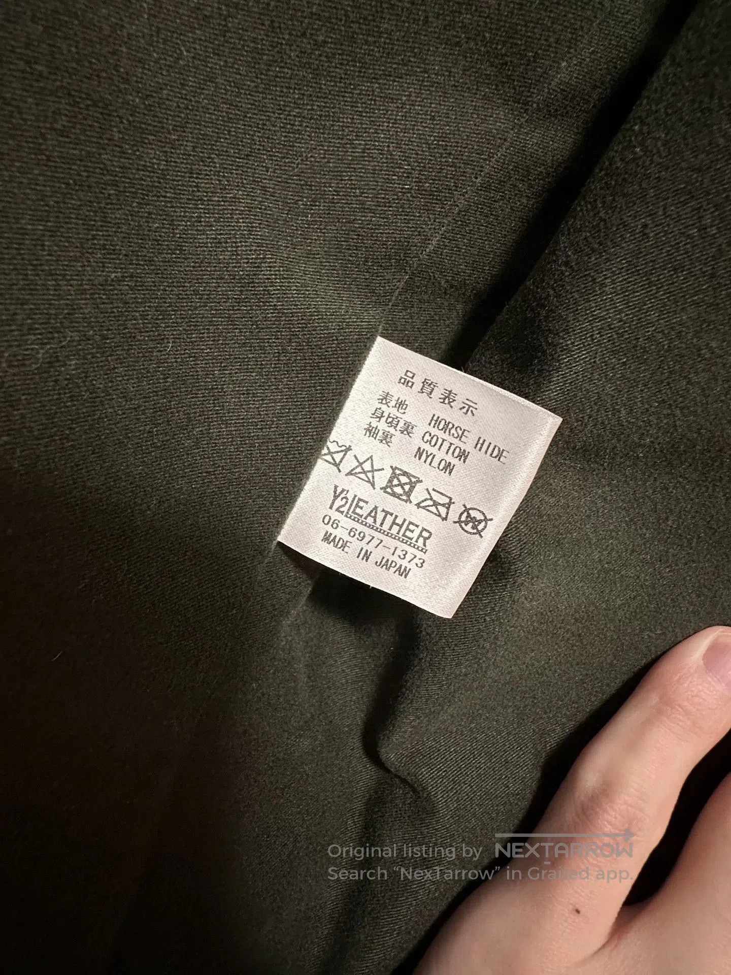 Y'2 Leather Y'2LEATHER Vintage Horsehide Trucker Jacket. Size US XXS / EU 40 - 7 Thumbnail