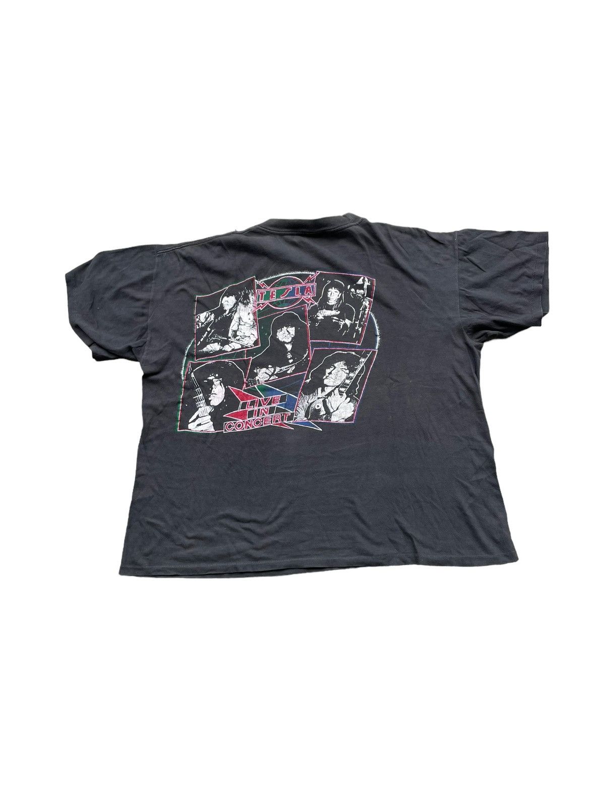Band Tees Vintage & Rare 90’s Tesla On Tour Live in Concert Size US XL / EU 56 / 4 - 7 Thumbnail