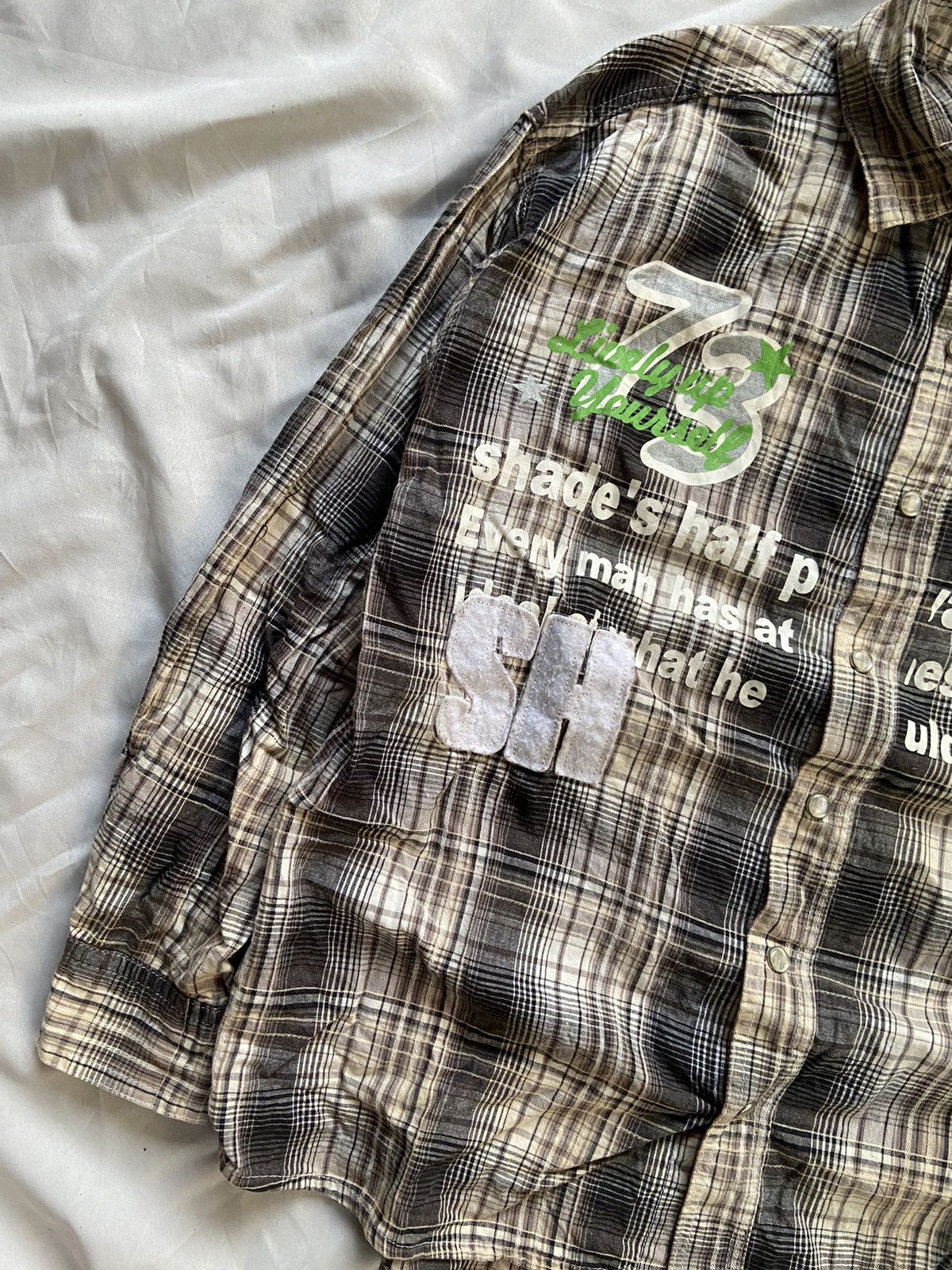 If Six Was Nine SHADE'S LETS GET TOGETHER BUTTON DOWN SHIRT Size US S / EU 44-46 / 1 - 4 Thumbnail