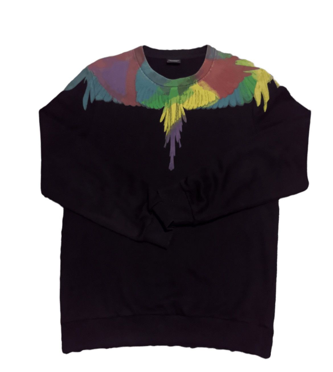 Marcelo Burlon Black Valentine Wings Tee