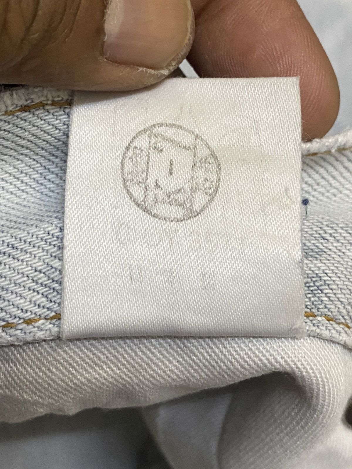 Kenzo Vintage Japanese Brands Faded Wash Frayed Loose Jeans Size US 28 / EU 44 - 11 Thumbnail