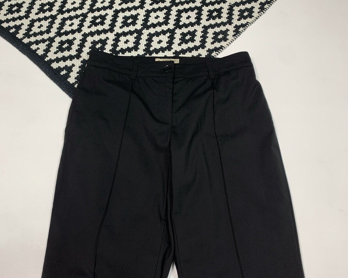 Burberry × Designer Burberry London Wool Black Dress Pants High Rise Woman Size 27" / US 4 / IT 40 - 3 Thumbnail