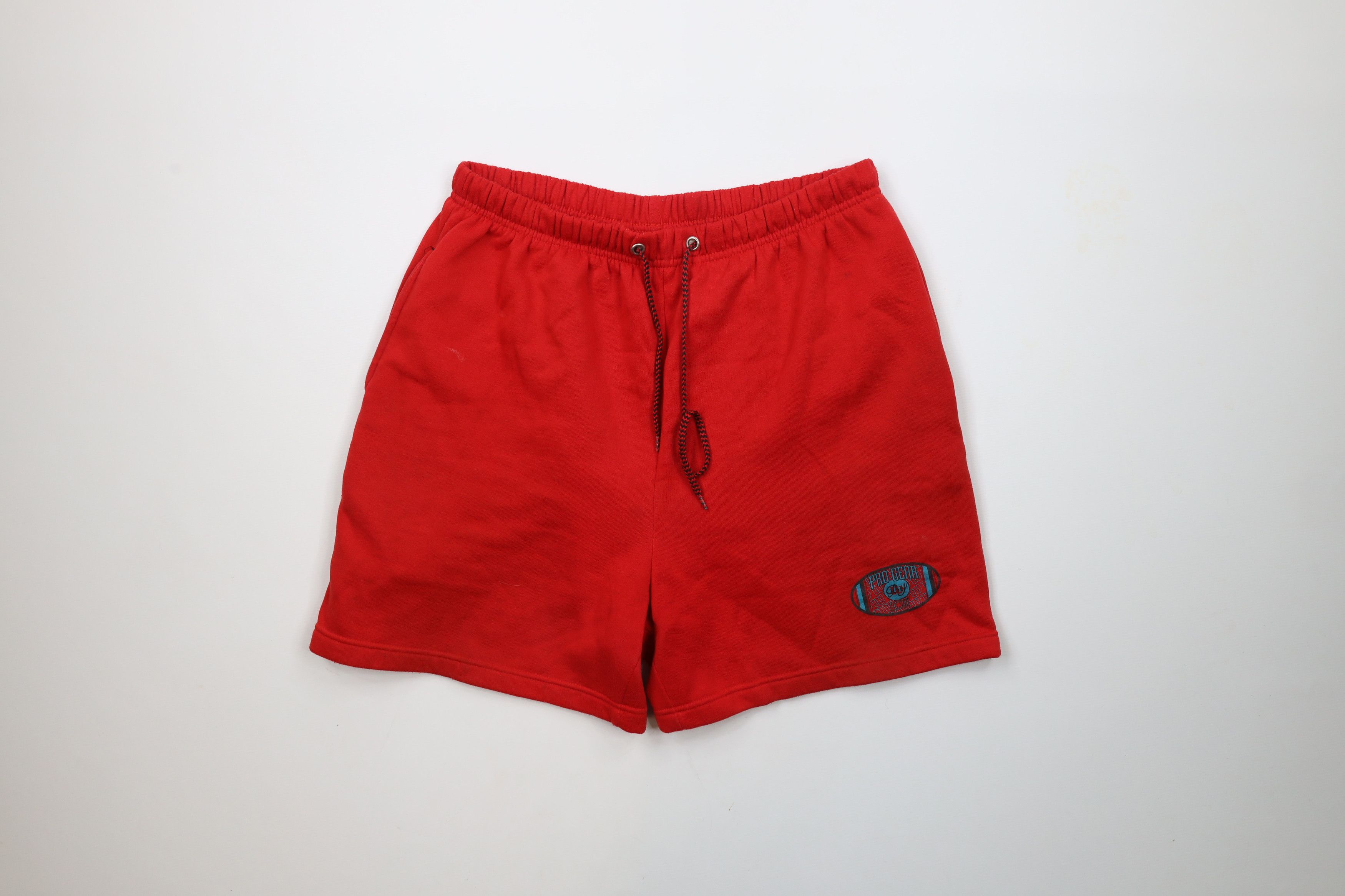 Vintage Vintage 90s Wilson Pro Gear Football Knee Sweatpants Shorts Size US 34 / EU 50 - 1 Thumbnail