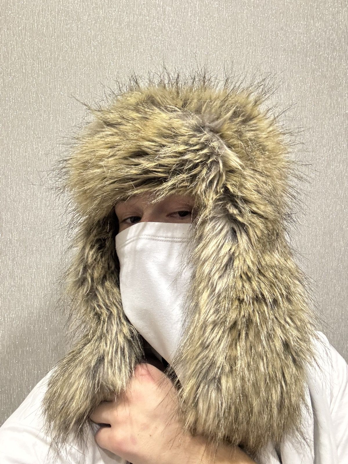 Japanese Brand × Vintage Y2K Ushanka Warm Faux Fur Fuzzy Hat Size ONE SIZE - 1 Thumbnail