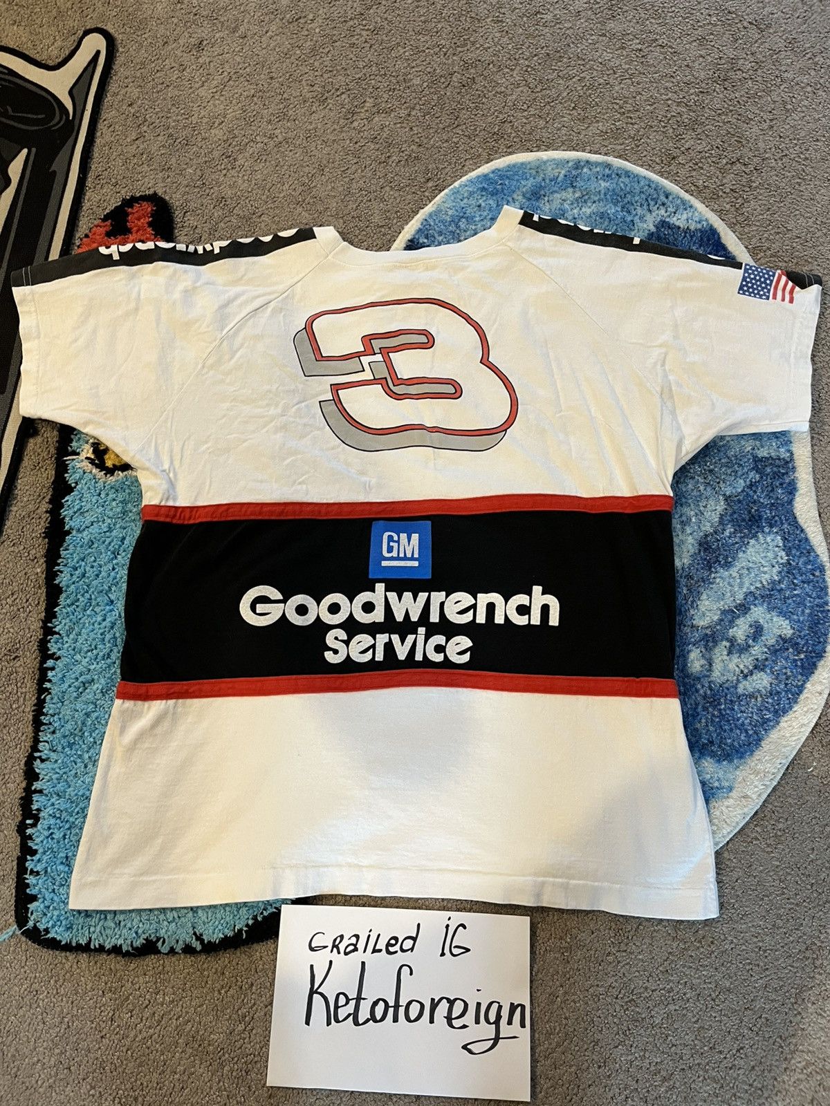 Vintage GoodWrench Service tee made in USA Single stitch 100% cotton Size US M / EU 48-50 / 2 - 2 Thumbnail