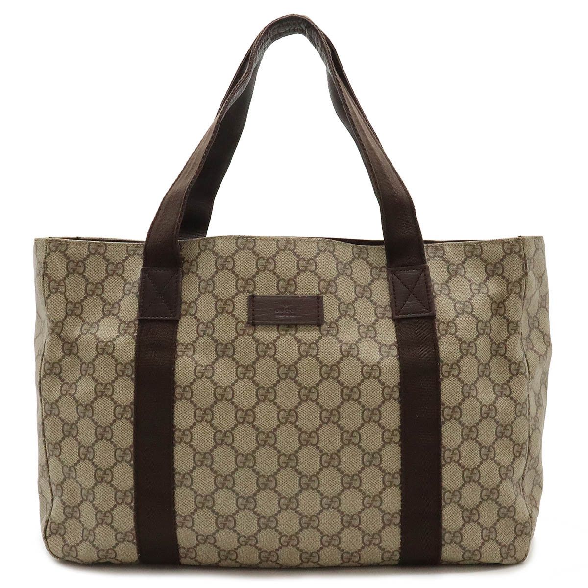 Gucci Gucci Gucci GG Supreme PVC Leather Tote Bag 141624 Canvas Tote Bag 141624 in Very Good Condition Size ONE SIZE - 1 Thumbnail