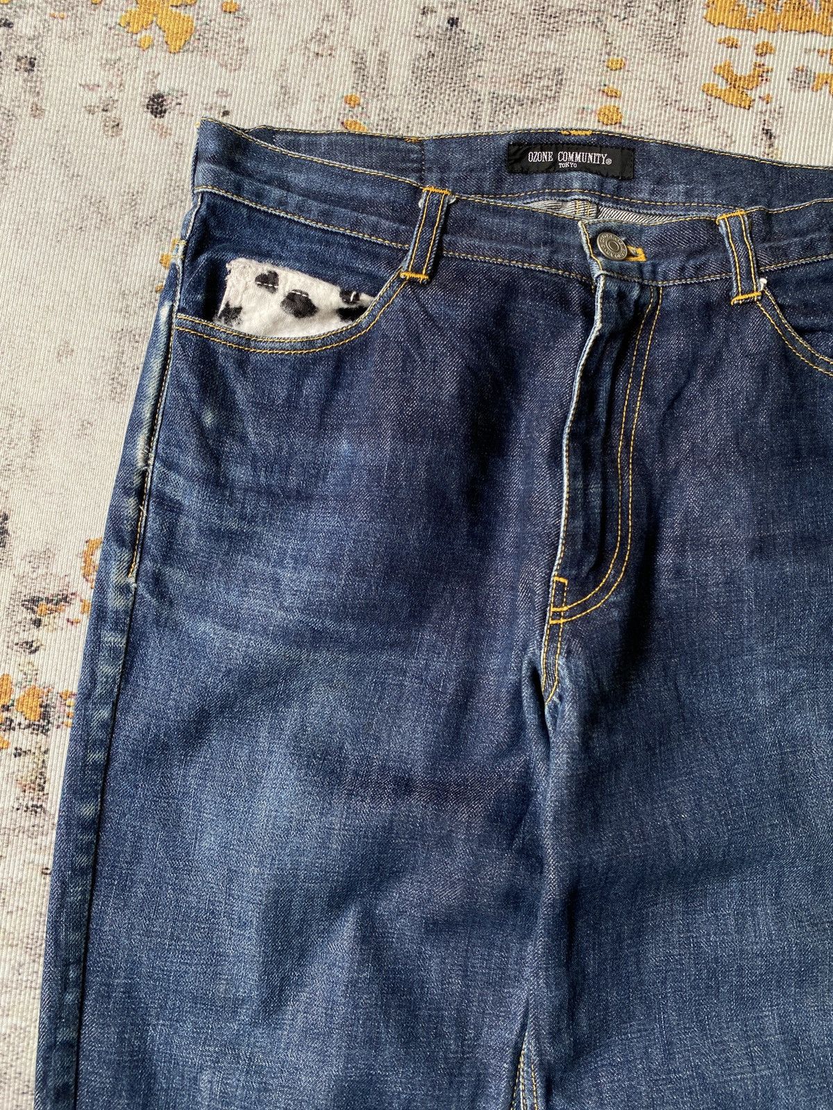 Hysteric Glamour Ozone Community Tokyo Distressed Denim Size US 28 / EU 44 - 12 Thumbnail
