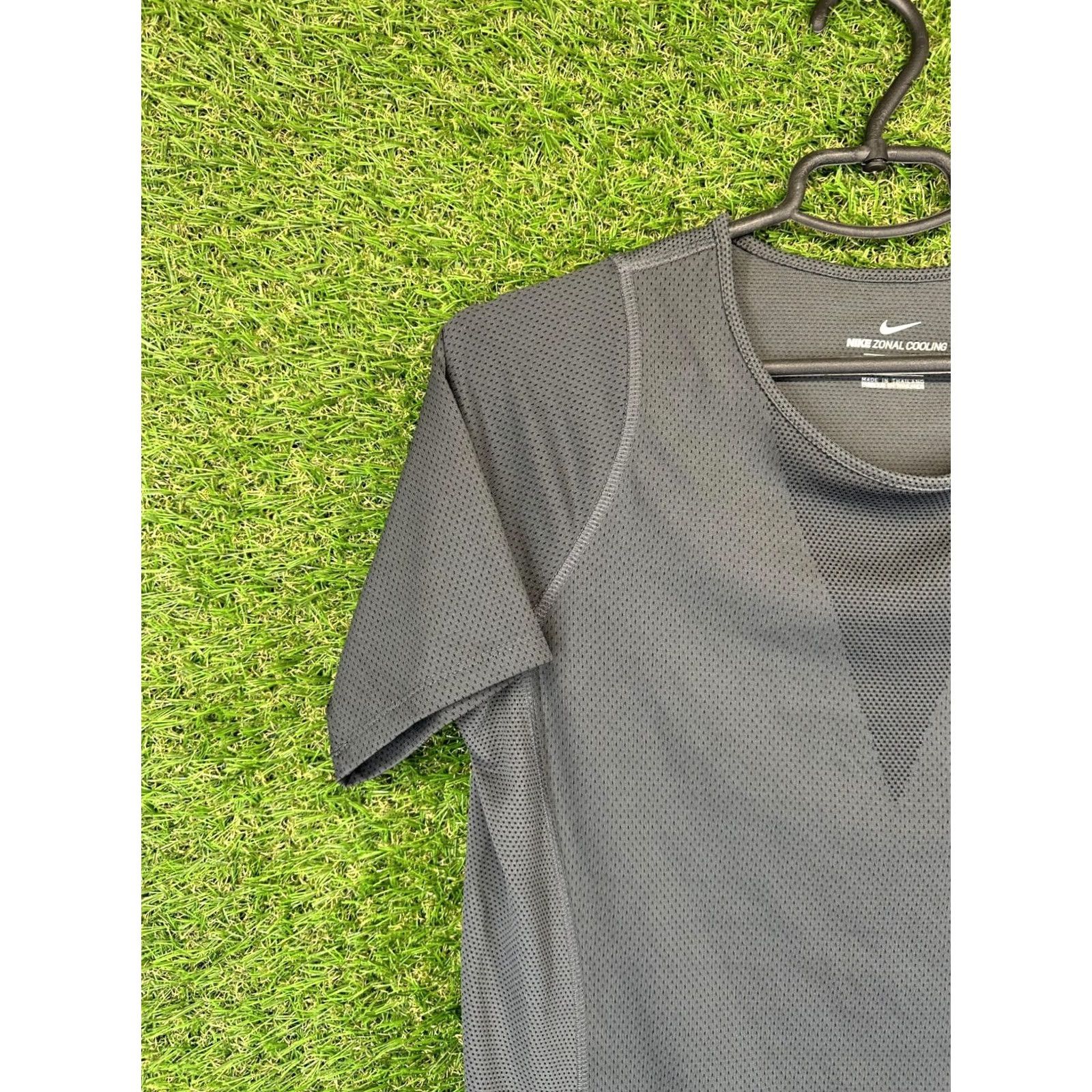 Nike Nike Zonal Cooling Women Running Shirt Jersey T-Shirt Tee Size M Gray Size M / US 6-8 / IT 42-44 - 4 Thumbnail