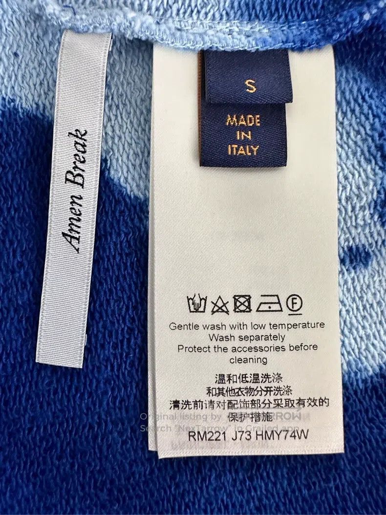 Louis Vuitton Louis Vuitton SS22 Logo Hoodie Size US S / EU 44-46 / 1 - 5 Thumbnail