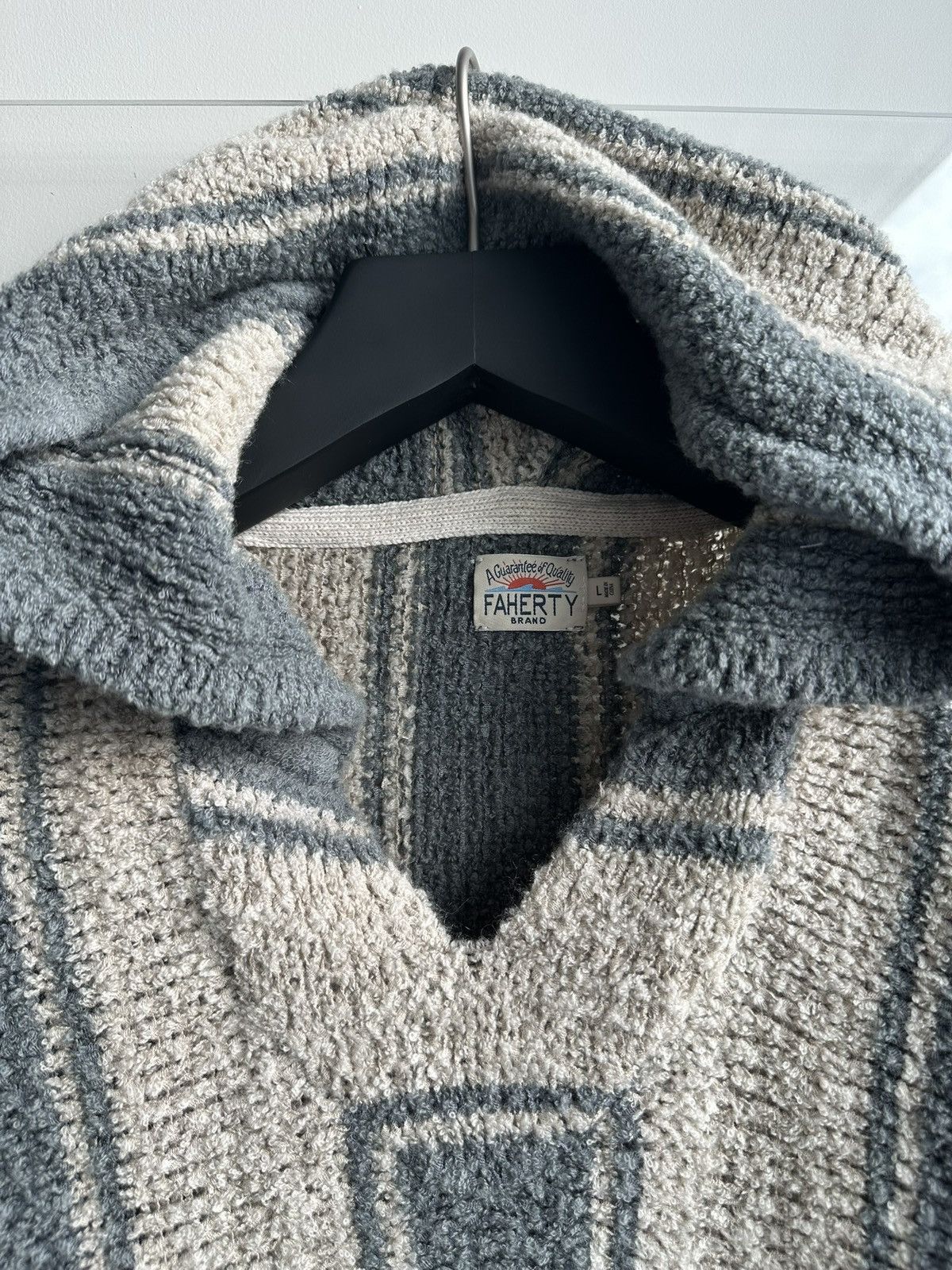 Faherty Baja Striped Hoodie Size US L / EU 52-54 / 3 - 3 Thumbnail