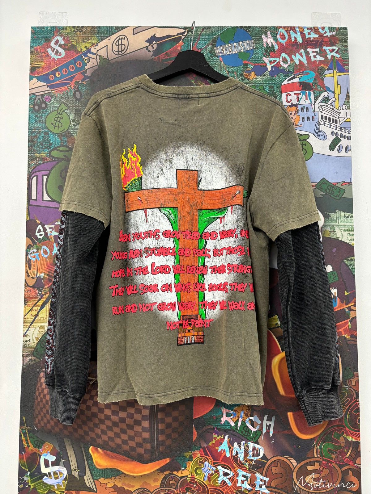 LOST INTRICACY Lost intricacy thermal Statue Of Liberty L/S Size US XXL / EU 58 / 5 - 2 Thumbnail