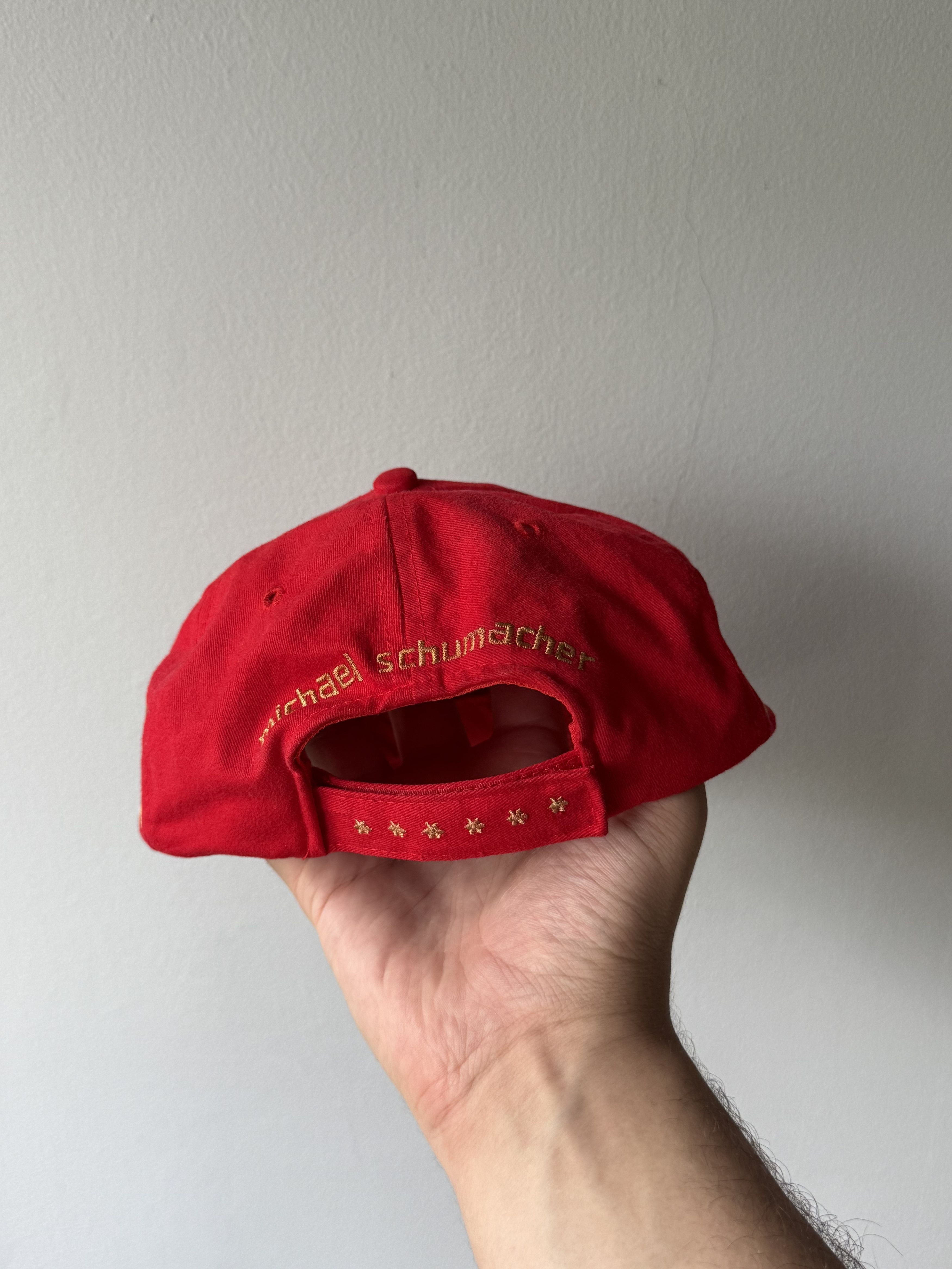 Formula 1 Vintage Michael Schumacher F1 World Champion Six Times Cap Size ONE SIZE - 4 Thumbnail