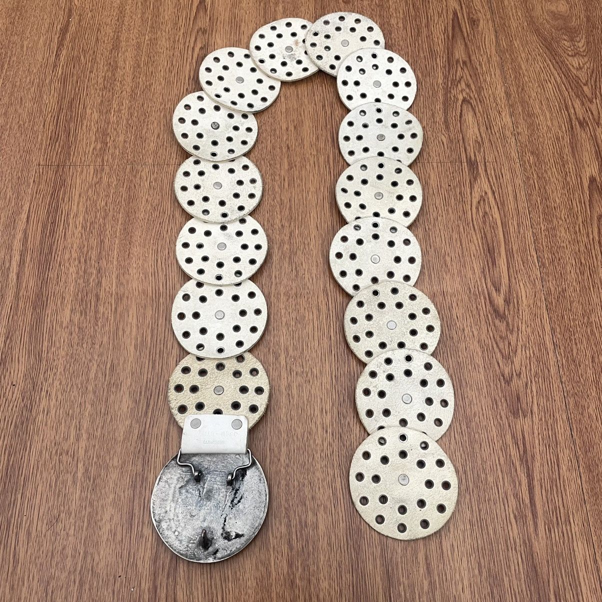 If Six Was Nine × Japanese Brand White SSAM Wide belt vintage boho styled Size ONE SIZE - 2 Thumbnail
