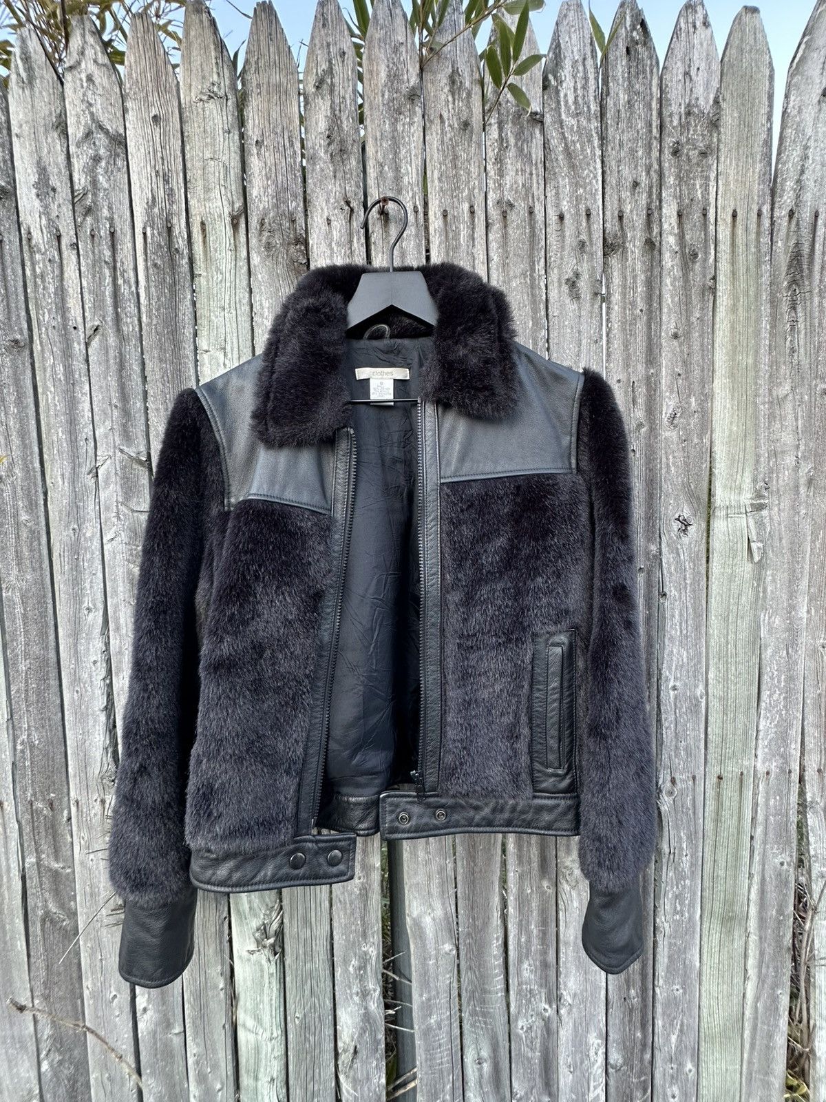 Vintage H&m balck fur coat Size M / US 6-8 / IT 42-44 - 1 Thumbnail