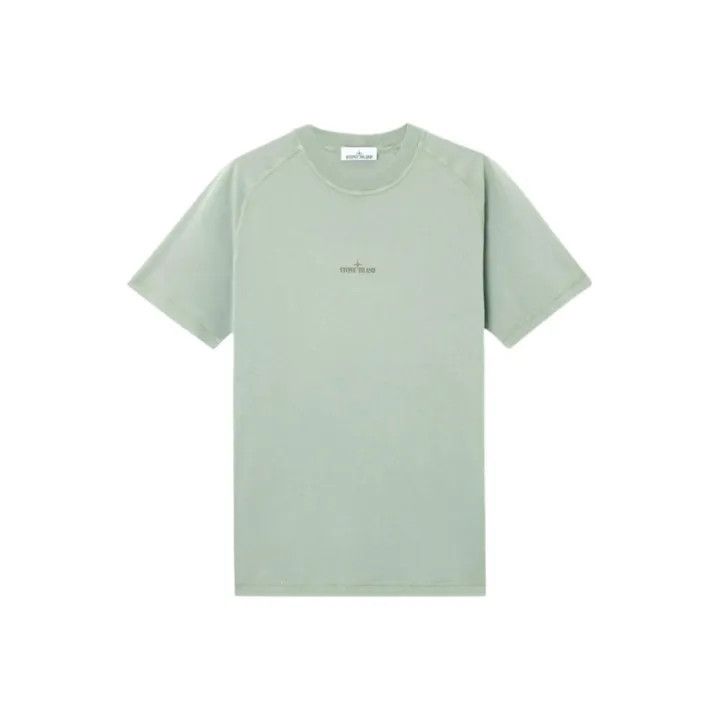 Stone Island Stone Island Sage Green Short Sleeve T-Shirt Size US S / EU 44-46 / 1 - 1 Thumbnail