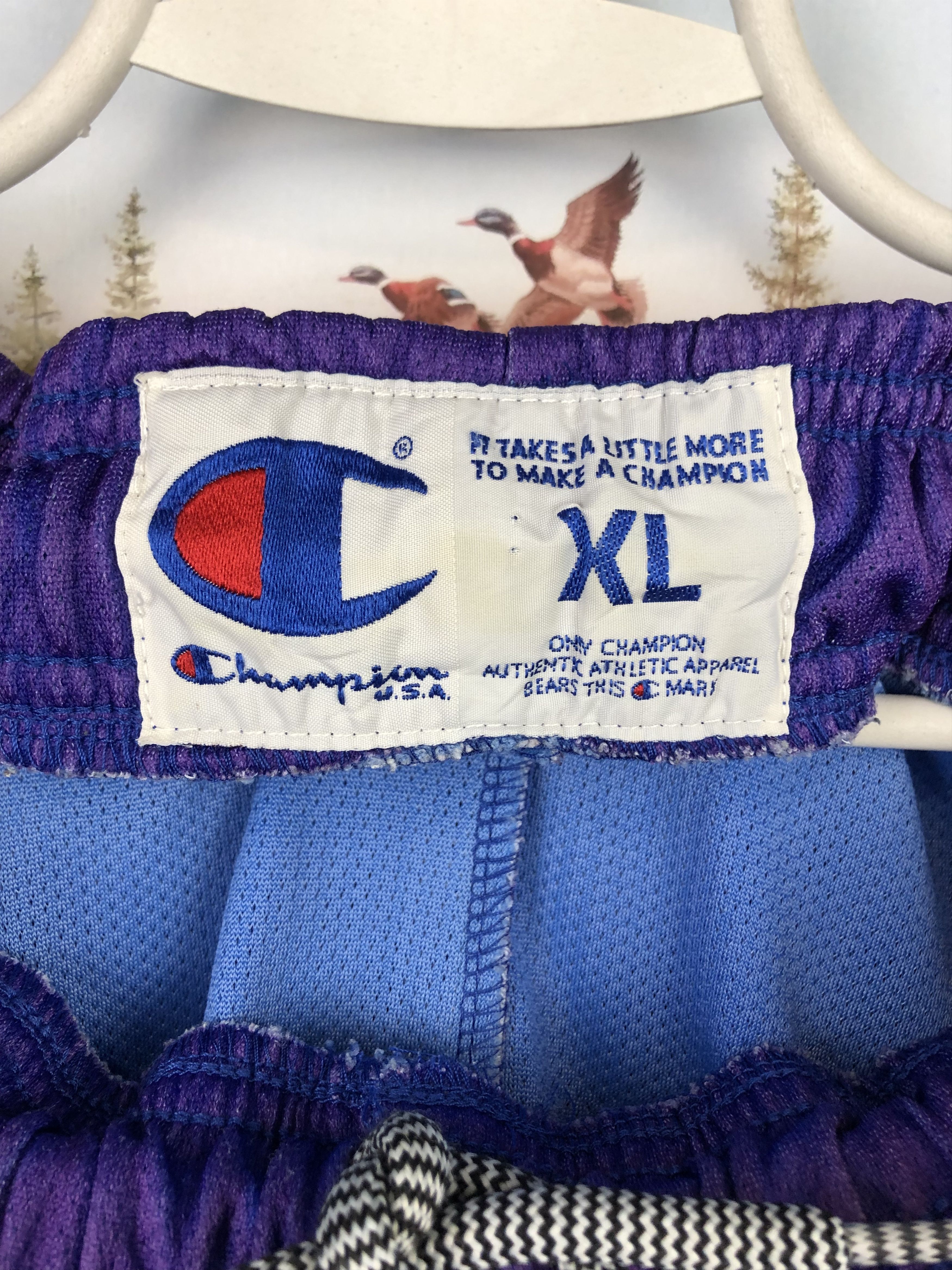 Champion Vintage 90's Champion New York Knicks NBA Shorts Mens Rare Size US 38 / EU 54 - 5 Thumbnail