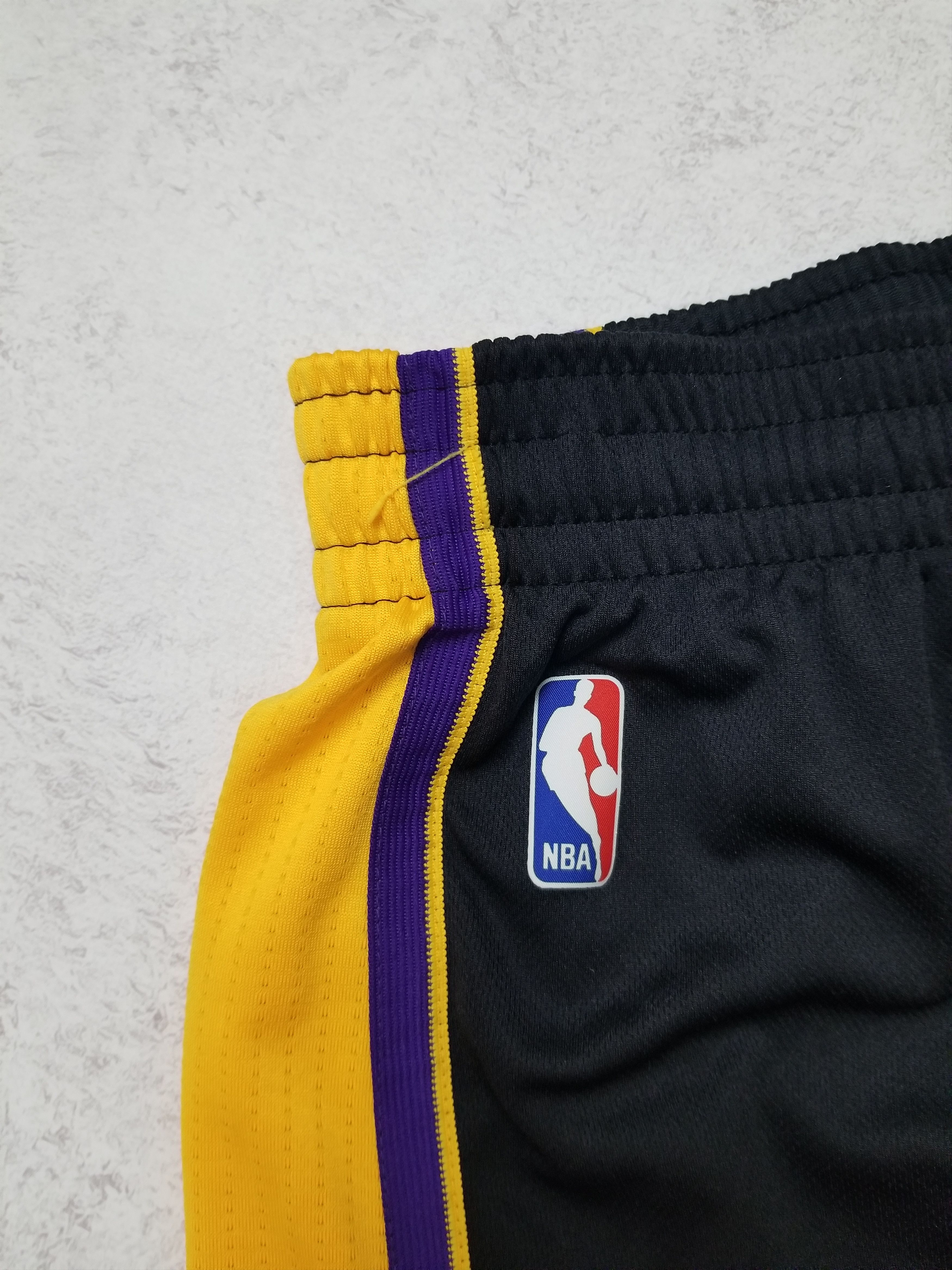 Adidas Hollywood Nights Los Angeles Lakers Black Shorts Size XL Size US 36 / EU 52 - 10 Thumbnail
