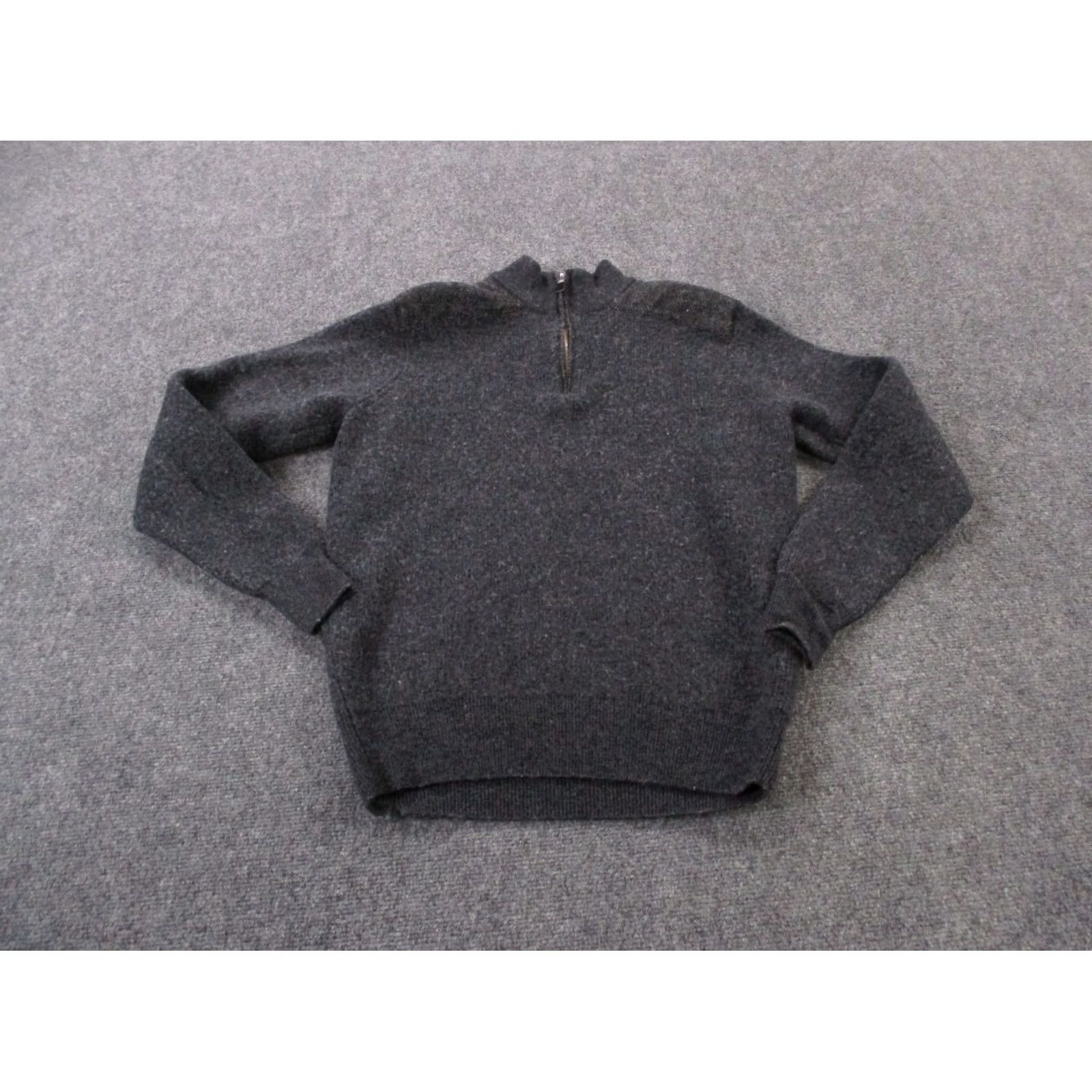 Peter Millar Peter Millar Sweater Mens L Gray Men Wool Pullover Golf Logo Preppy Shoulder Patch Size US L / EU 52-54 / 3 - 2 Thumbnail