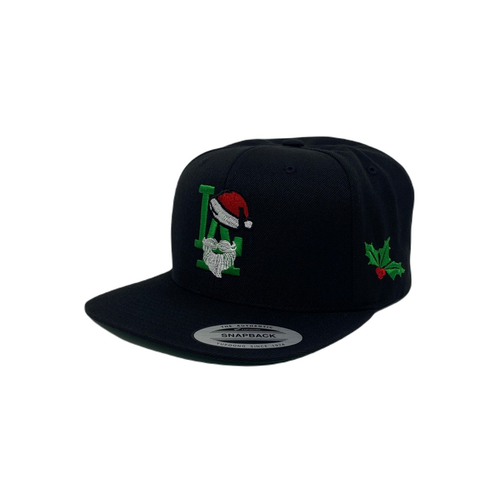 Other Los Angeles LA Santa Clause Christmas Beard Hat Snapback Hat Size ONE SIZE - 2 Thumbnail