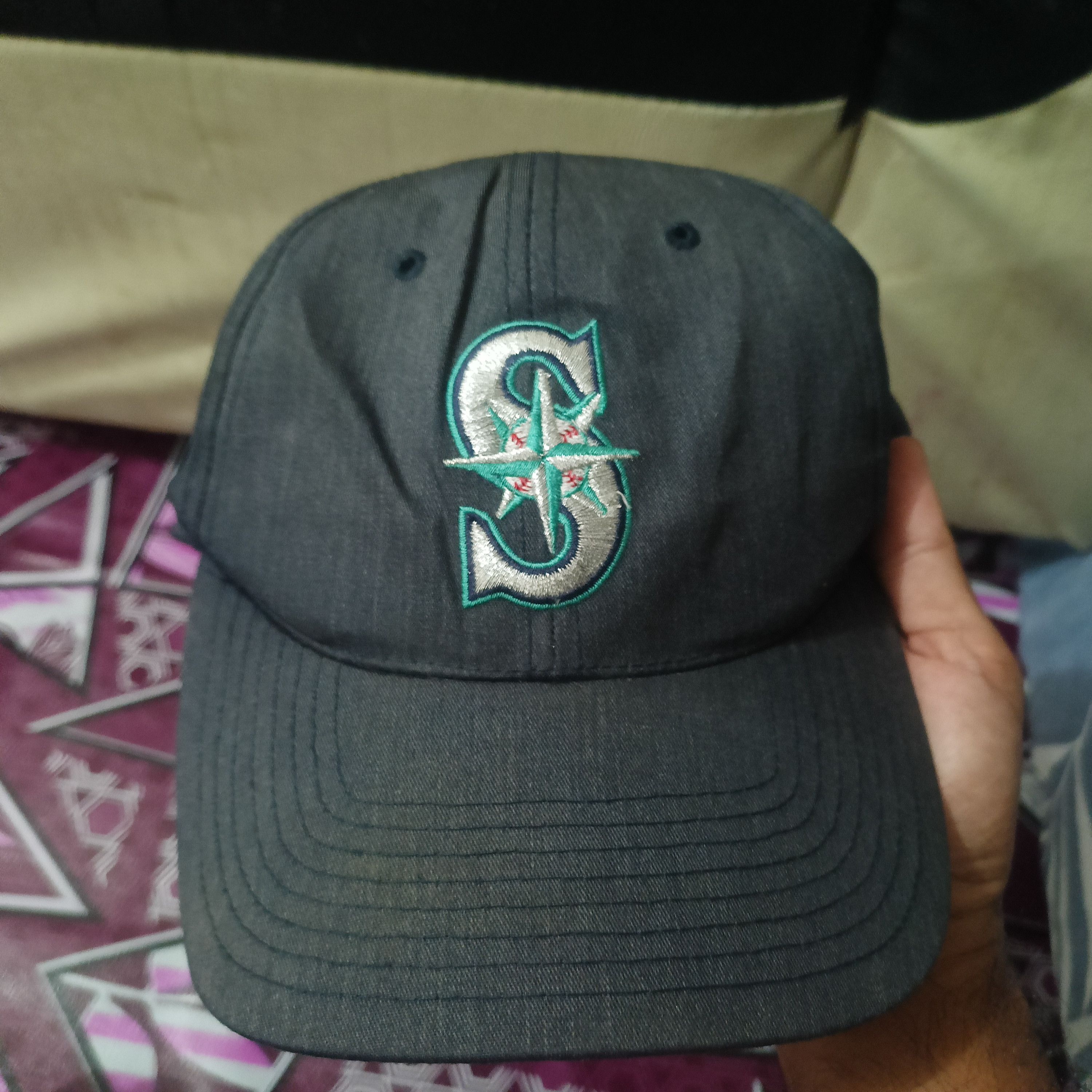 MLB MLB Seattle Marines Big Logo Cap Size ONE SIZE - 1 Thumbnail
