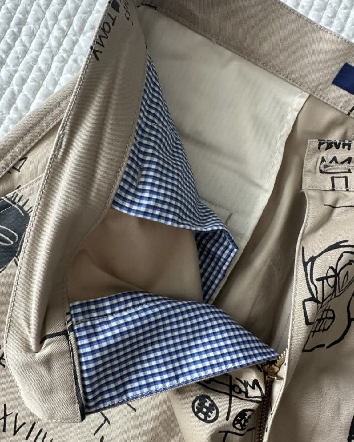 Junya Watanabe Junya Watanabe Basquiat Chino Shorts Size US 32 / EU 48 - 5 Thumbnail