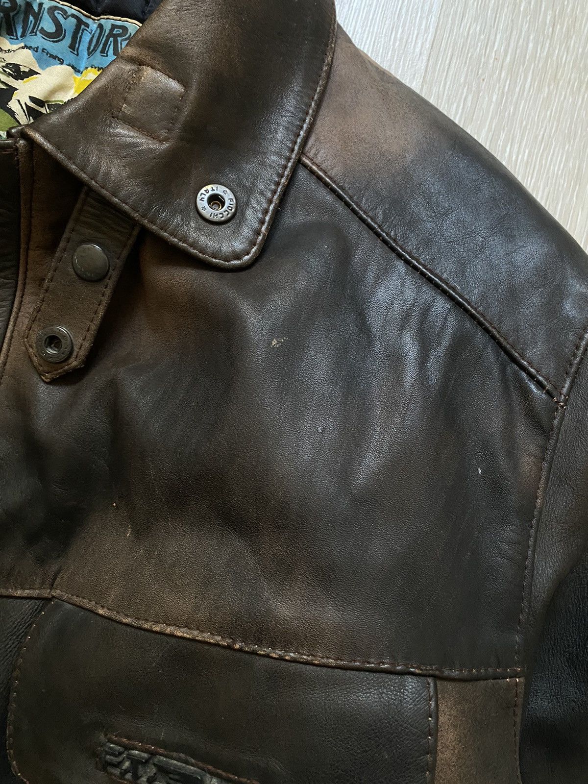 Vintage Vintage Frank Thomas Barnstormer Aviator Leather Jacket Size US M / EU 48-50 / 2 - 8 Thumbnail