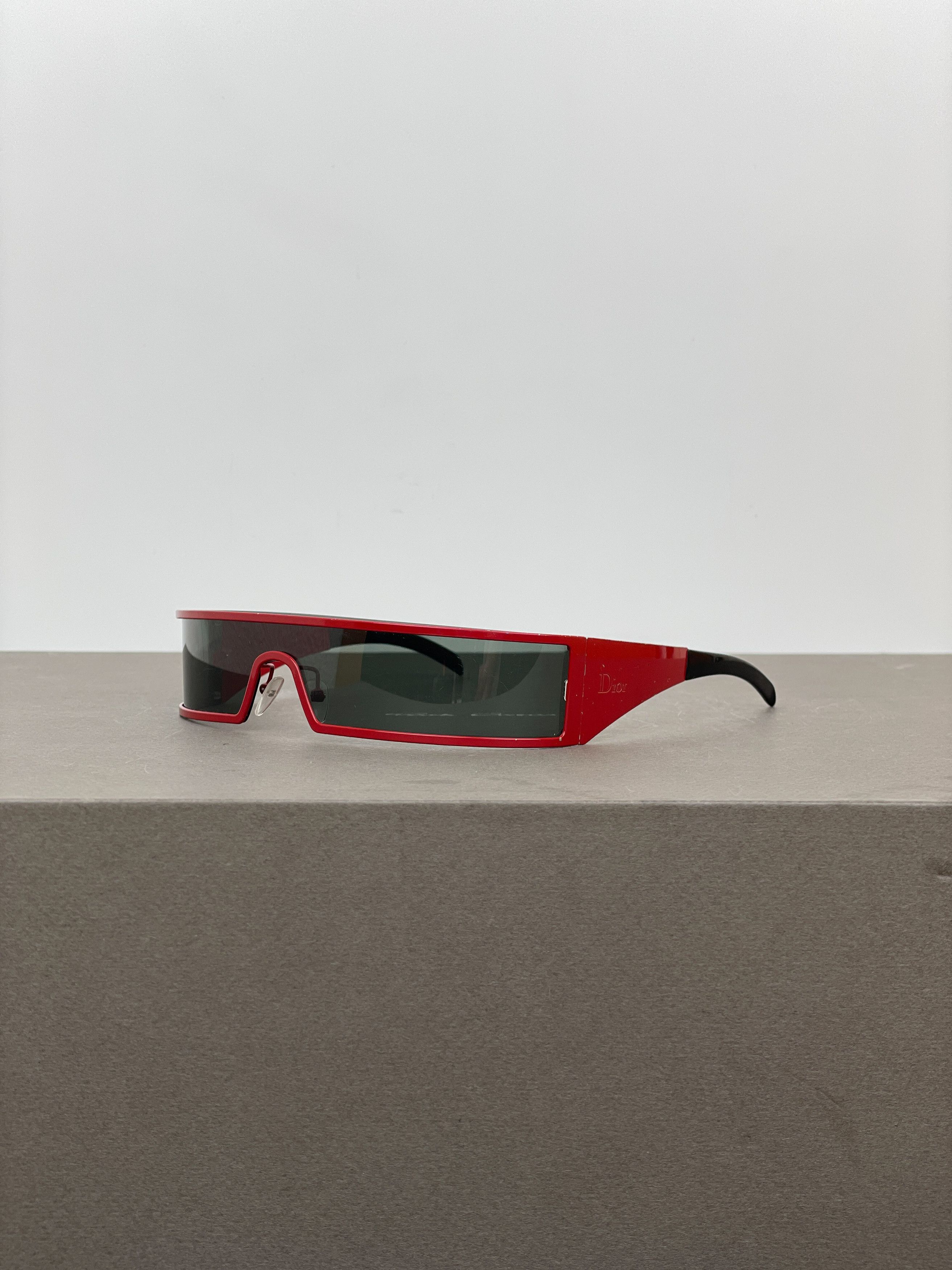 Dior by John Galliano SS03 Punk Wrap Mask Sunglasses Size ONE SIZE - 1 Thumbnail