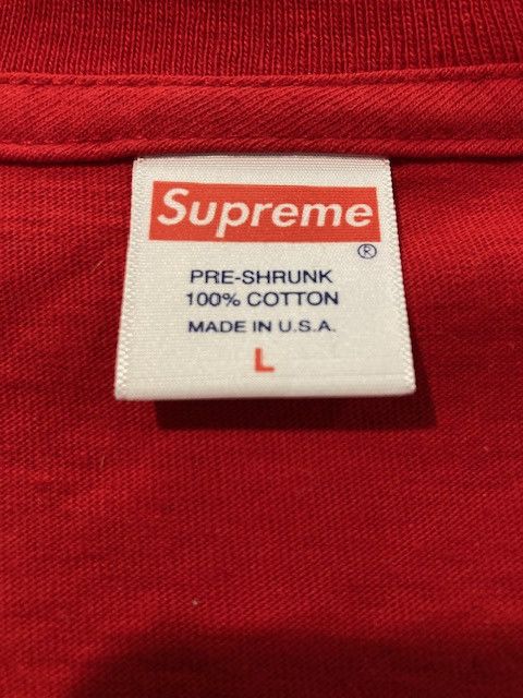 Supreme Supreme Red Punani Train Tee (SS2017) DS Size US L / EU 52-54 / 3 - 5 Thumbnail