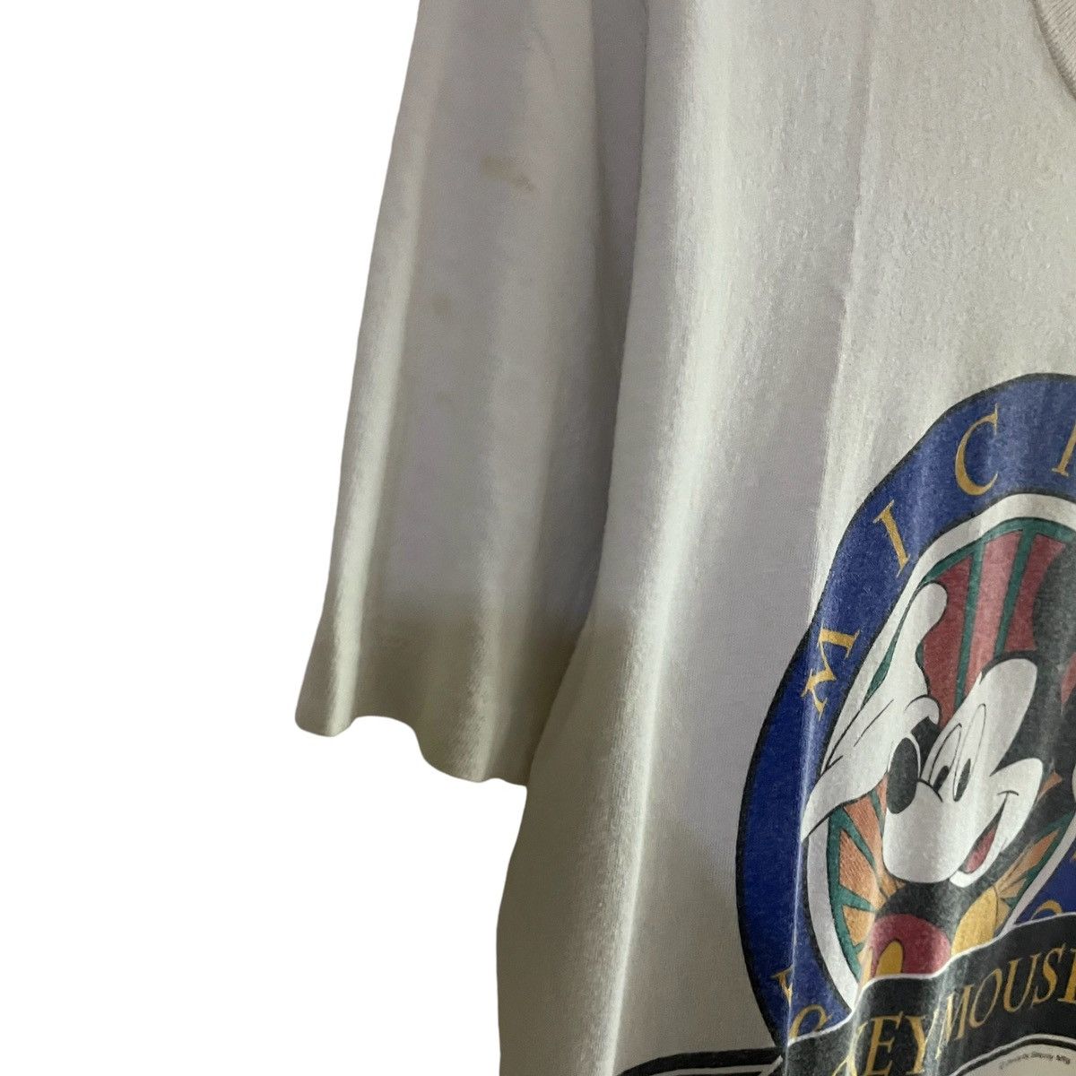 Disney VINTAGE 80's MICKEY MOUSE CALIFORNIA RARE SHERRY BEST T Size US M / EU 48-50 / 2 - 6 Thumbnail