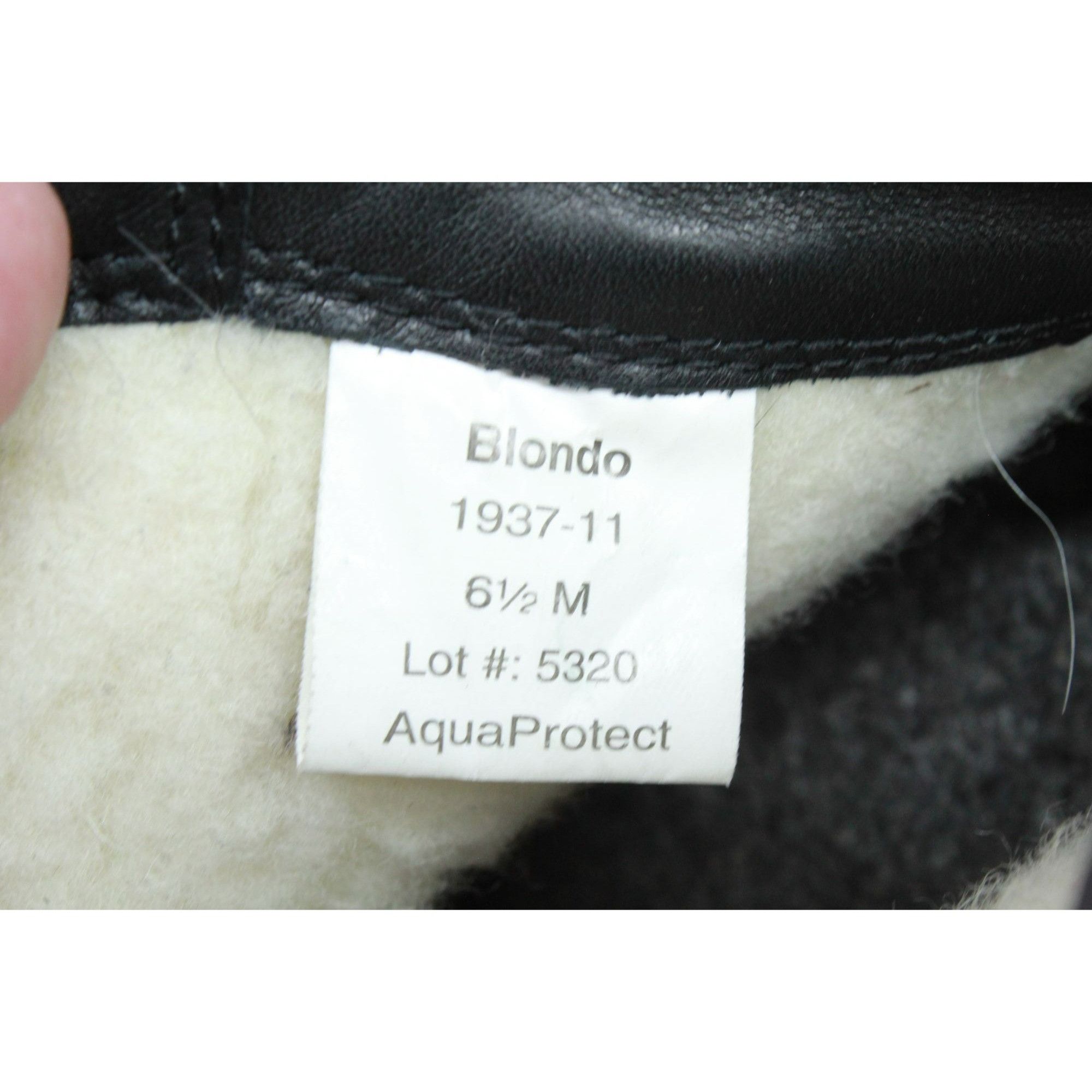 Blondo Blondo Women's Leather Front Zip Casual Winter Ankle Boots Size US 6.5 / IT 36.5 - 8 Thumbnail