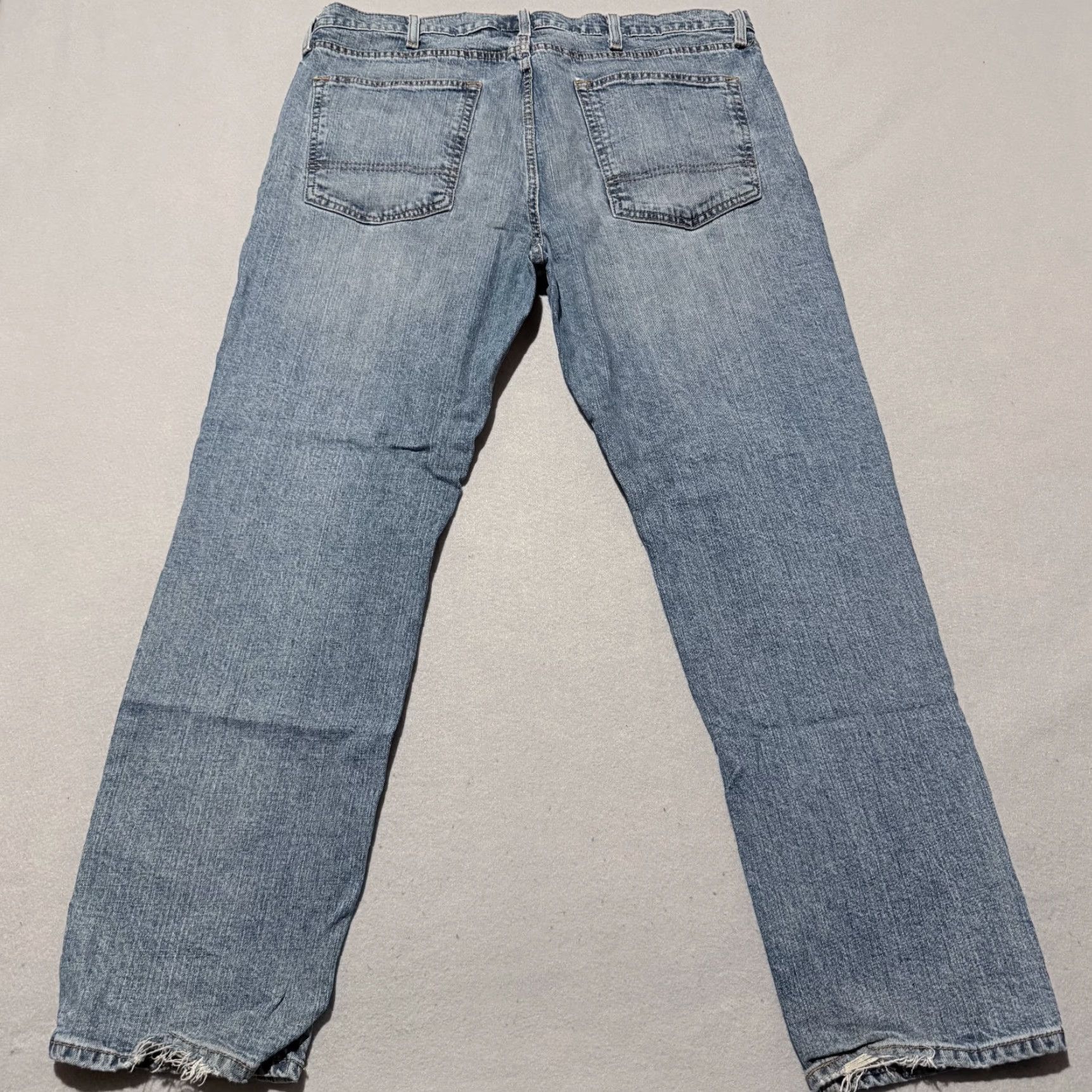 Vintage Arizona Jeans Jeans Men Blue Denim Stretch Mid Rise Straight 38x29 Modern 5-Pocket Mens Size US 38 / EU 54 - 2 Thumbnail