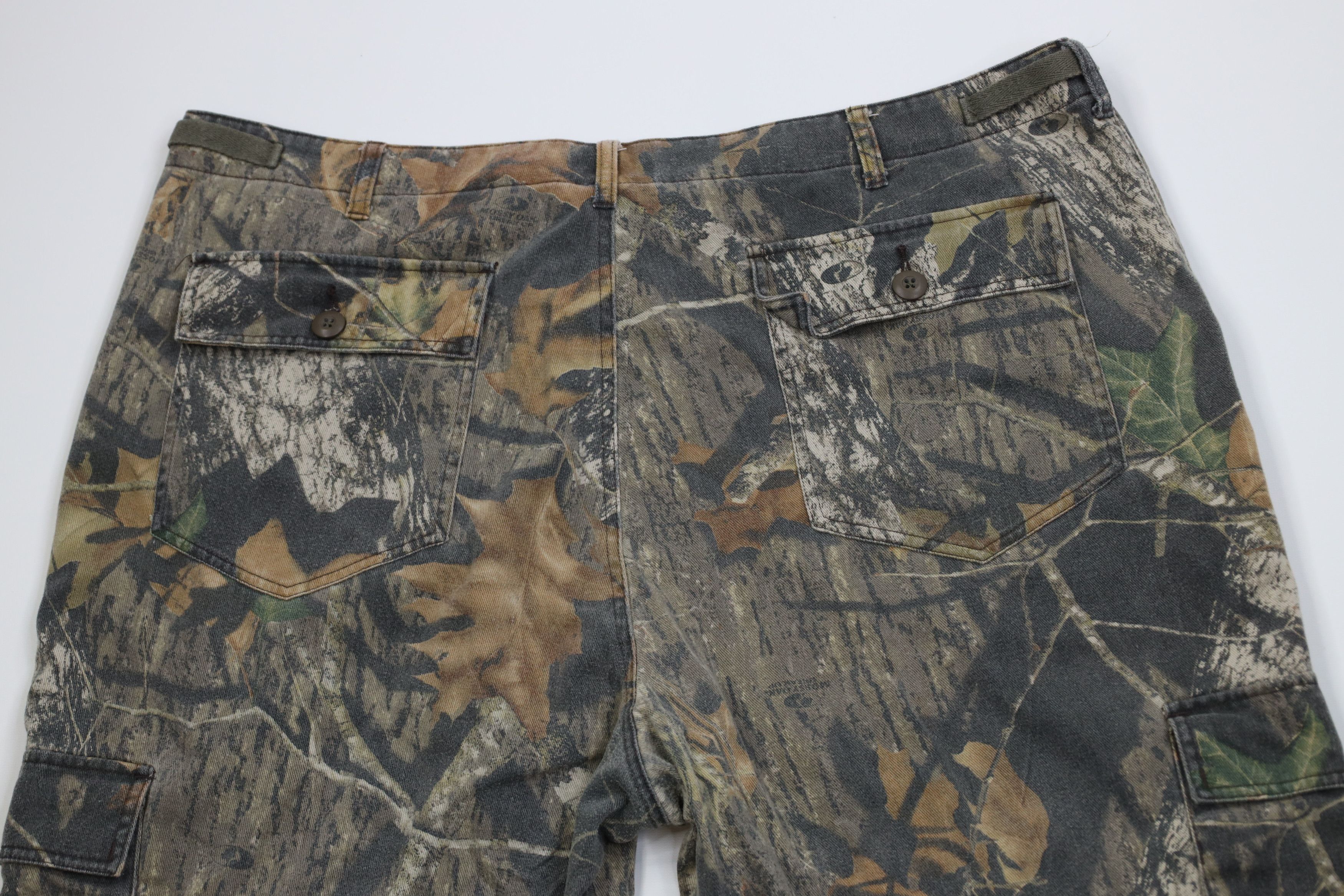 Cabelas Vintage 90s Y2K Cabelas Camouflage Wide Leg Cargo Pants Size US 42 / EU 58 - 9 Thumbnail