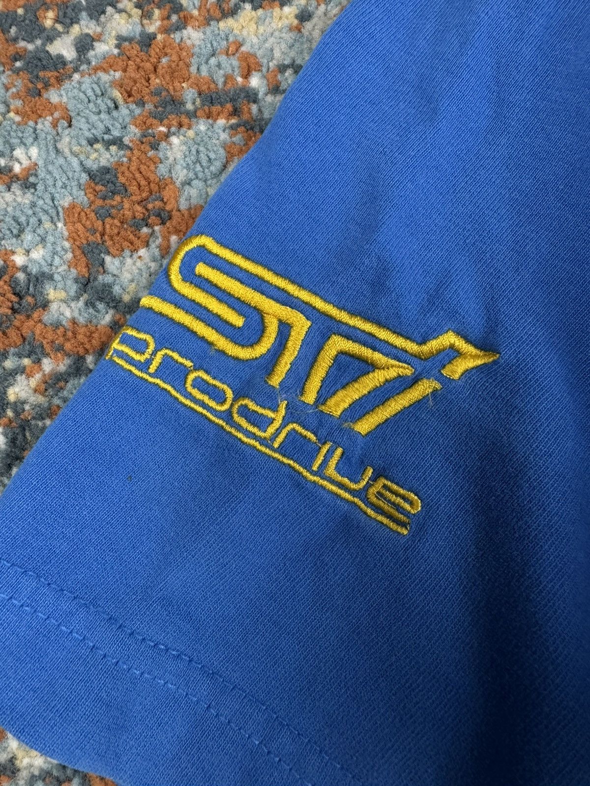 Vintage Vintage 90s Subaru STI world rally team prodrive racing tee Size US XL / EU 56 / 4 - 7 Thumbnail