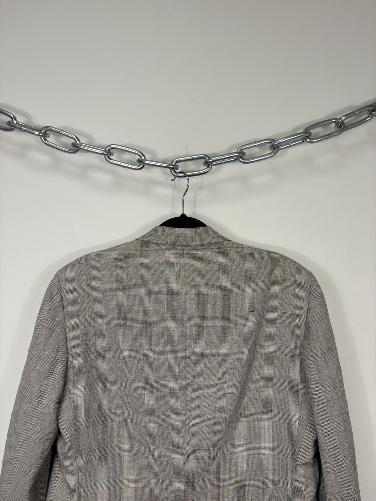 Christian Dior Monsieur Vintage Christian Dior 2-Button Checkered Wool Blazer Jacket Size 48R - 21 Thumbnail