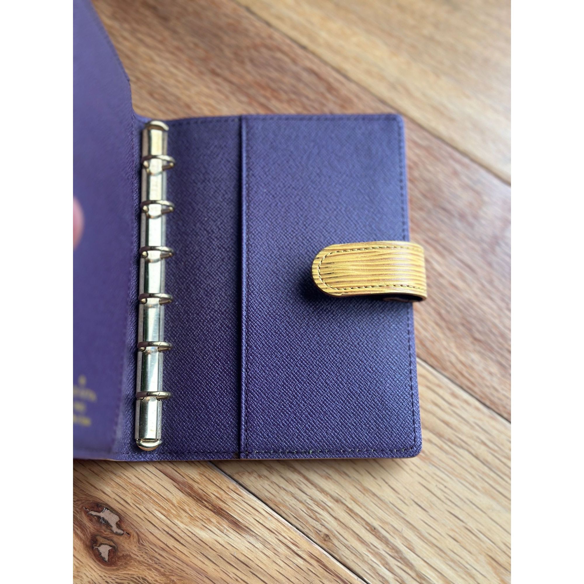 Louis Vuitton LOUIS VUITTON EPI AGENDA PM DAY PLANNER COVER YELLOW R20059 Size ONE SIZE - 7 Thumbnail