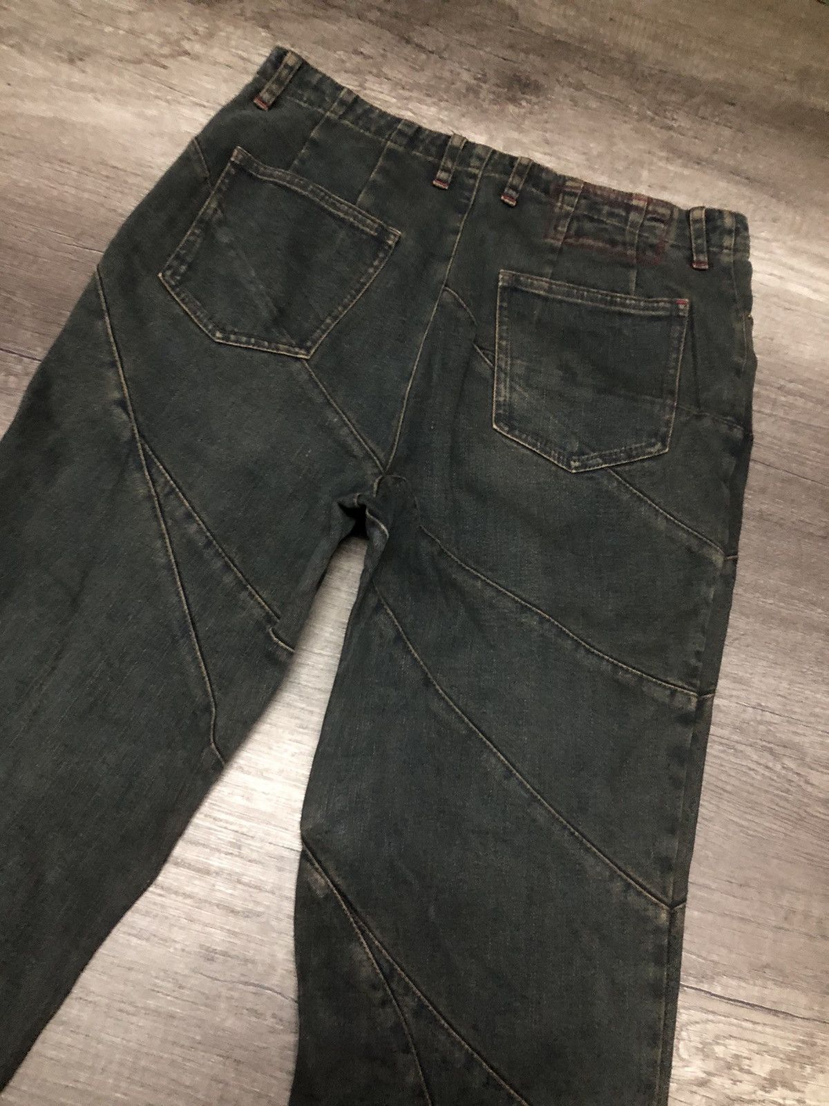 If Six Was Nine × Japanese Brand × Le Grande Bleu (L.G.B.) VINTAGE VIVA PRESTO HAGI FLARED DESIGN HYSTERIC GLAMOUR Size 30" / US 8 / IT 44 - 4 Thumbnail