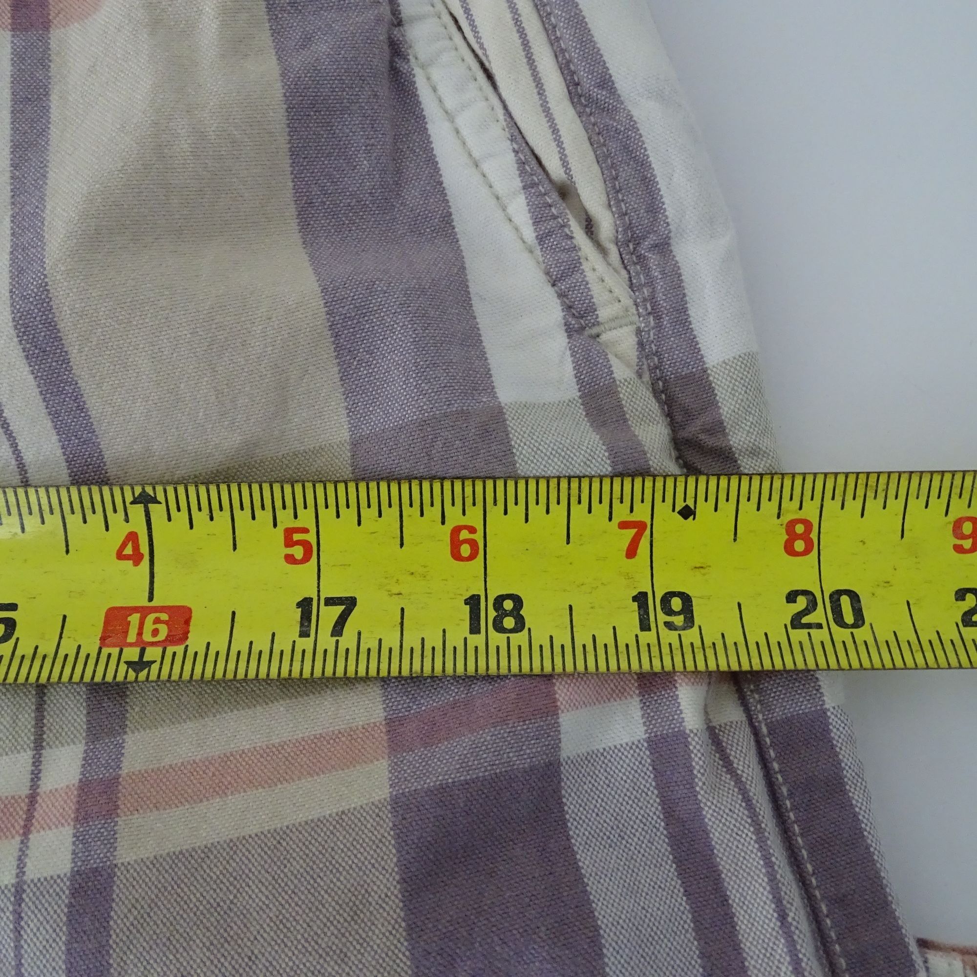 Polo Ralph Lauren Polo Ralph Lauren Plaid Pull on Tapered Pants Women Size XS Size 26" / US 2 / IT 38 - 9 Thumbnail