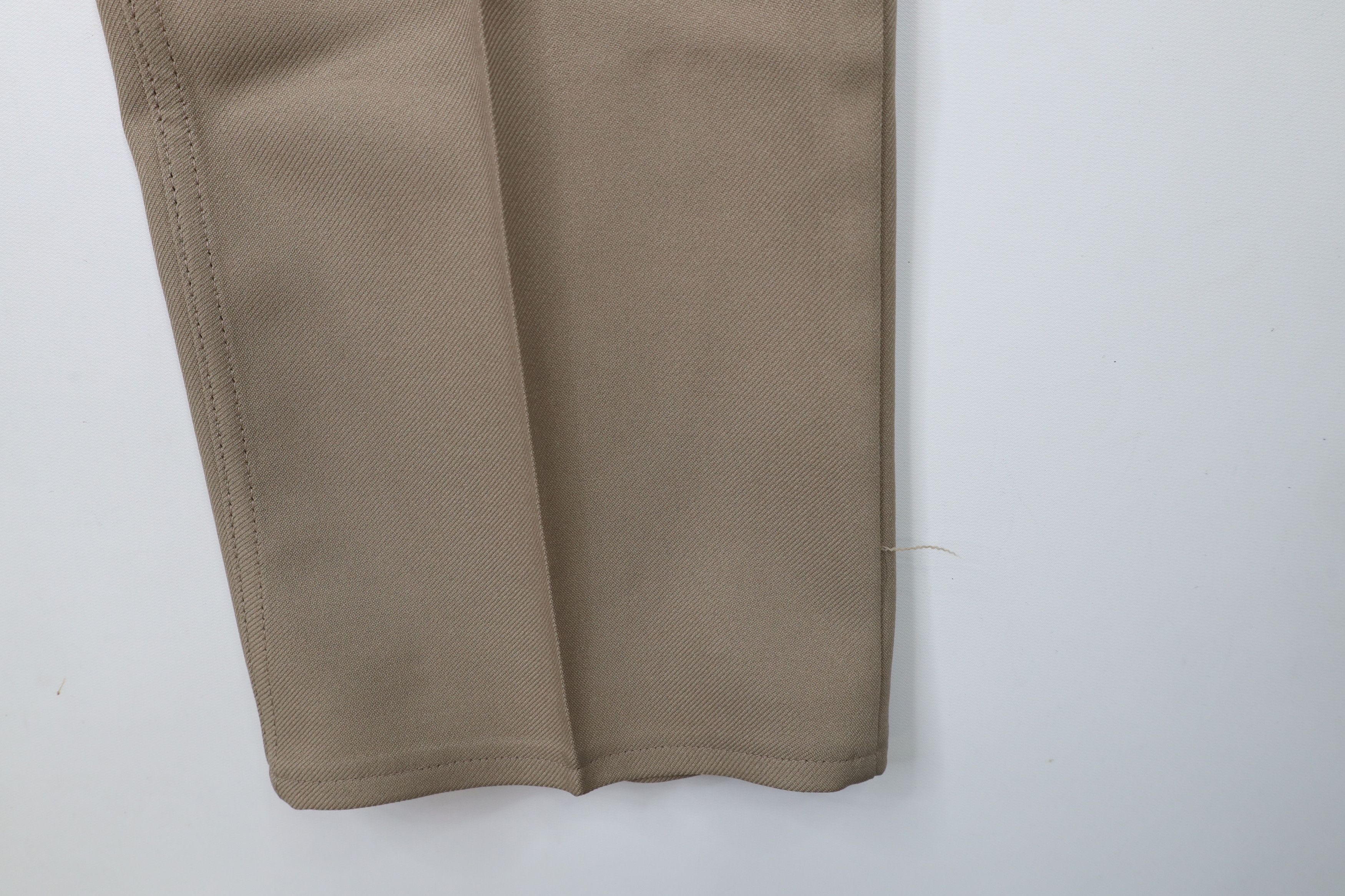 Vintage × Wrangler Deadstock Vintage 90s Wrangler Knit Wide Leg Pants Beige USA Size US 44 / EU 60 - 5 Thumbnail