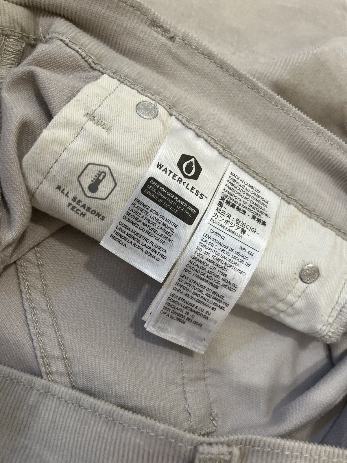Levi's Levi’s 511 Bombazine Size US 32 / EU 48 - 2 Thumbnail