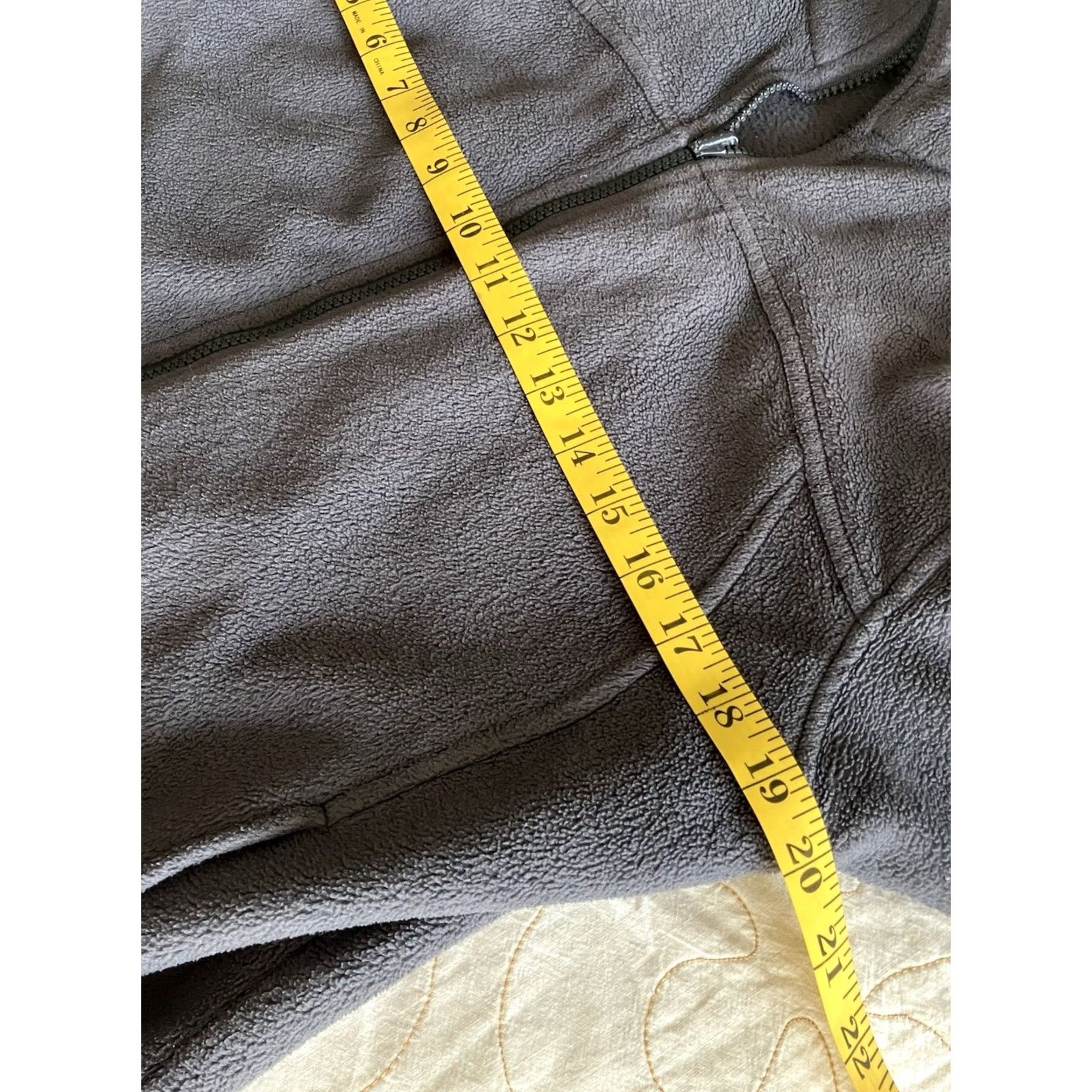 Vintage Columbia Jacket Womens XL Gray Full Zip Pockets Interchange Fleece Mid-Length Outdoor Casual Size XL / US 12-14 / IT 48-50 - 4 Thumbnail