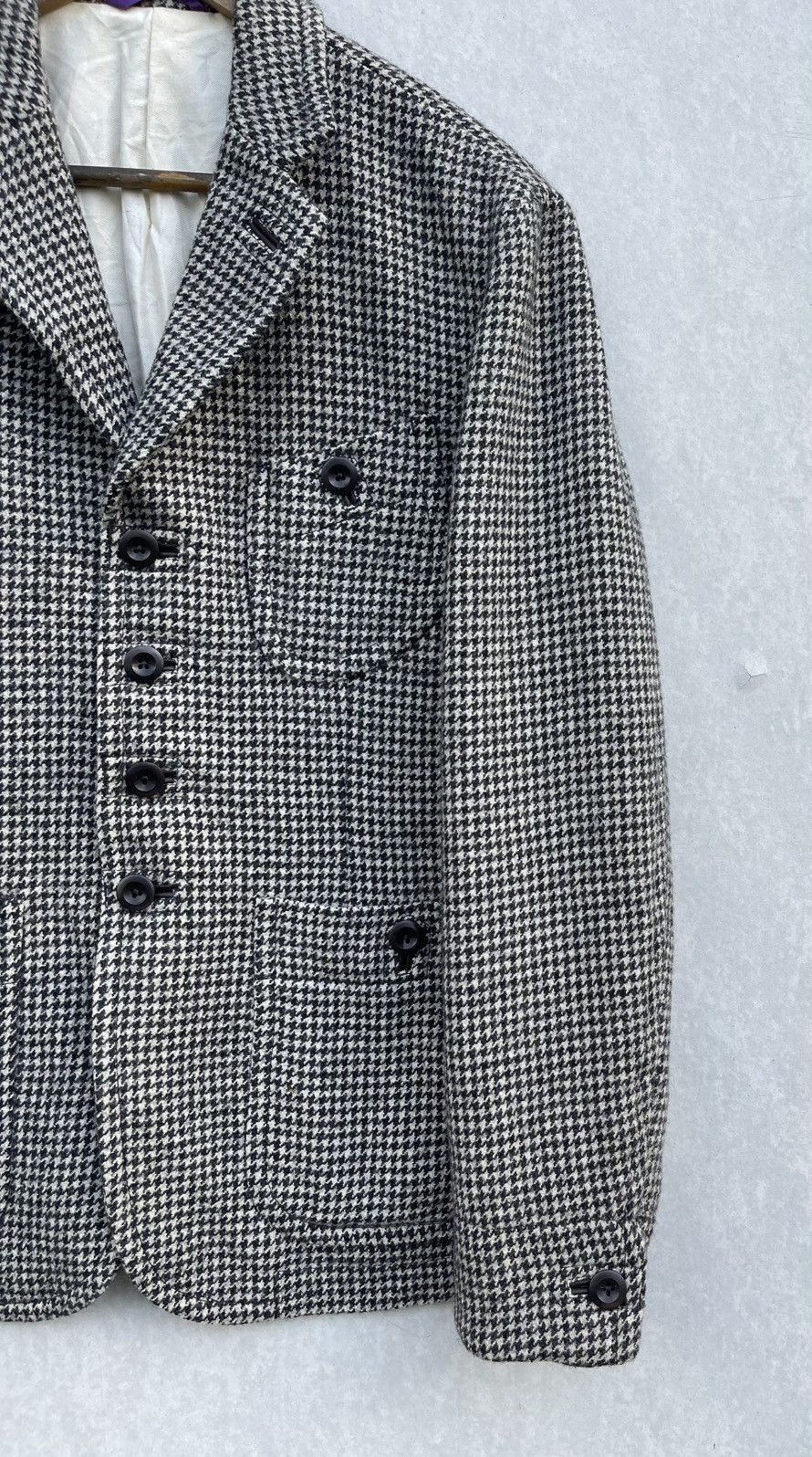 Paul Smith × Vintage 🔥Vintage Paul Smith Men's Diagonal Check Button Jacket Size US M / EU 48-50 / 2 - 5 Thumbnail