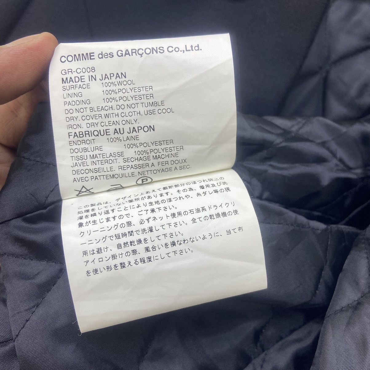 Comme des Garcons Comme des Garçons Runway 2006 Wool Long Coat Size S / US 4 / IT 40 - 16 Thumbnail