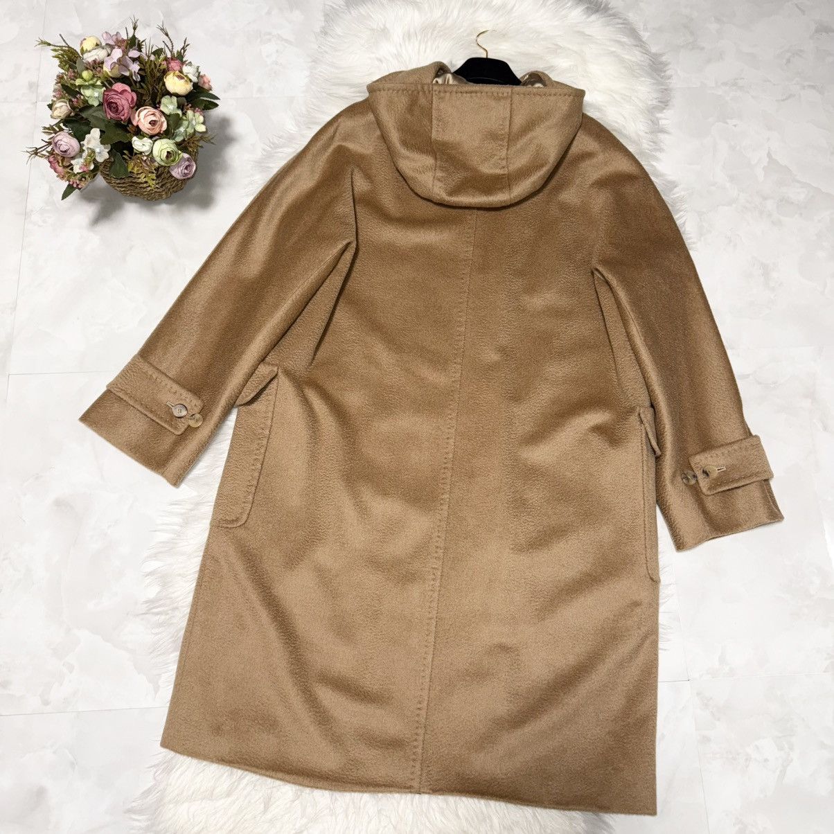 Max Mara Genuine Max Mara astrakhan fur trim hooded leather coat 42 Size M / US 6-8 / IT 42-44 - 7 Thumbnail