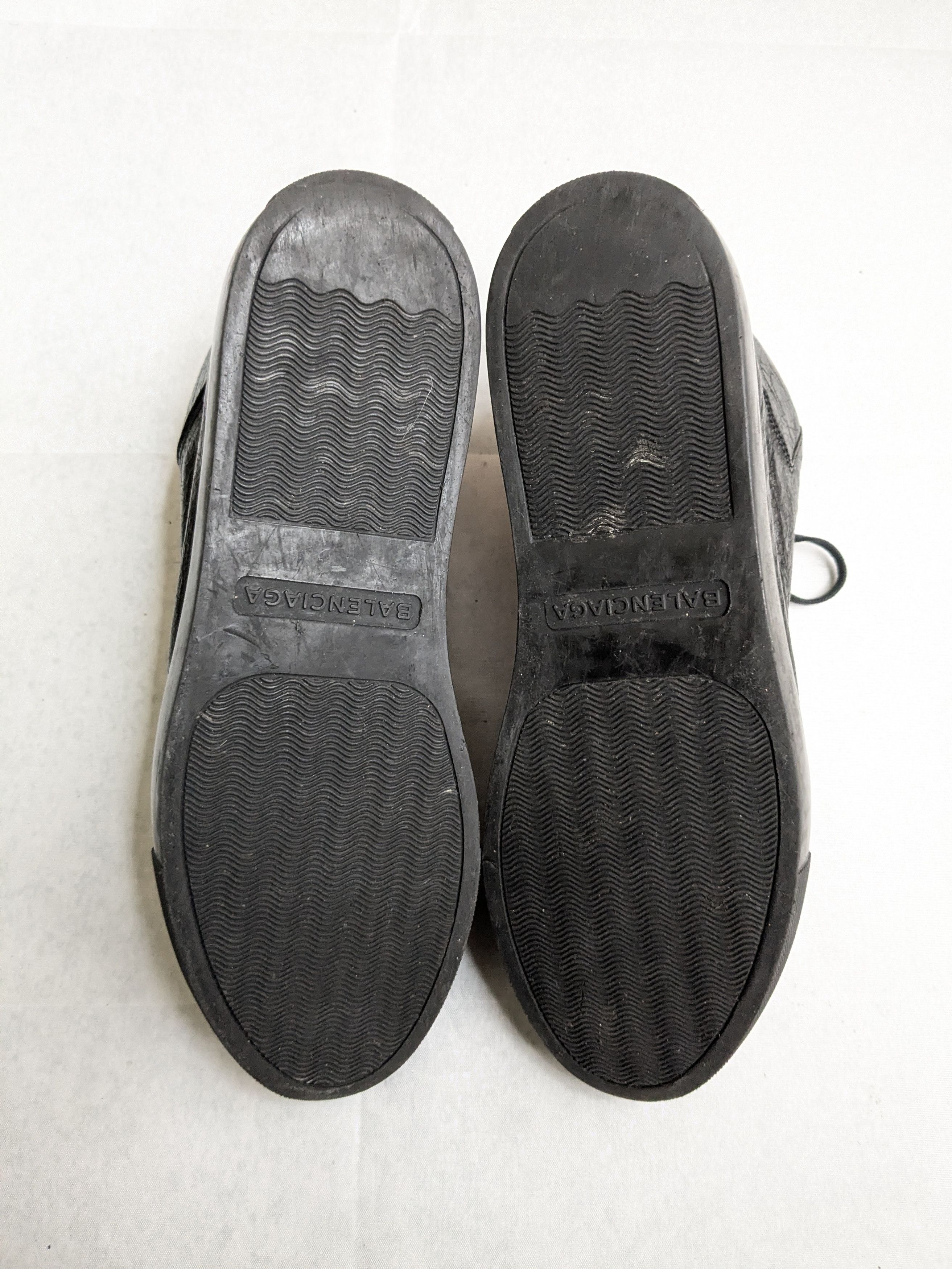 Balenciaga Balenciaga Arena Sneakers Black 10 Leather High Tops Size US 10 / EU 43 - 14 Thumbnail