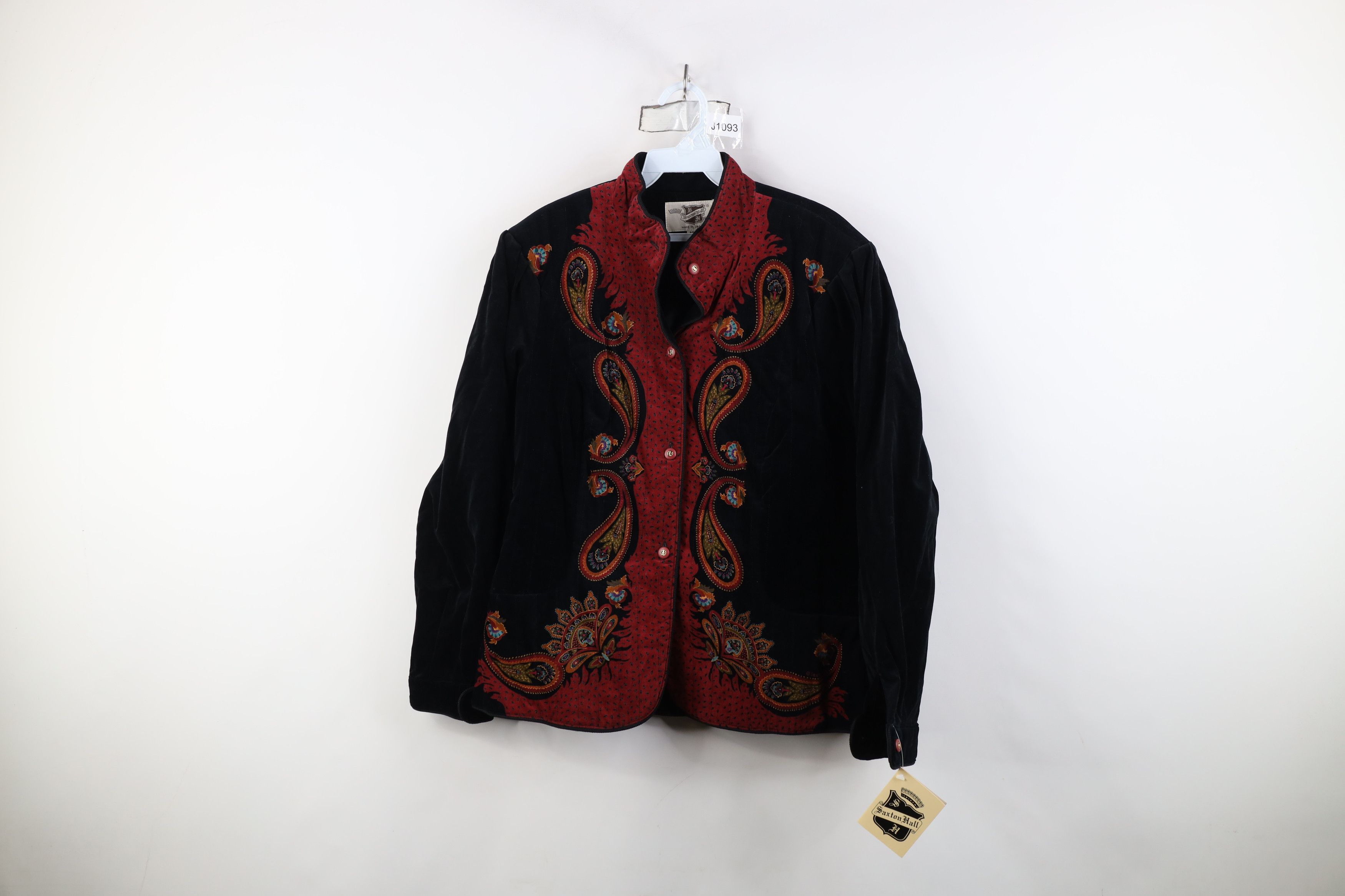 Vintage Deadstock Vintage 70s Streetwear Velour Quilted Jacket Size L / US 10 / IT 46 - 1 Thumbnail