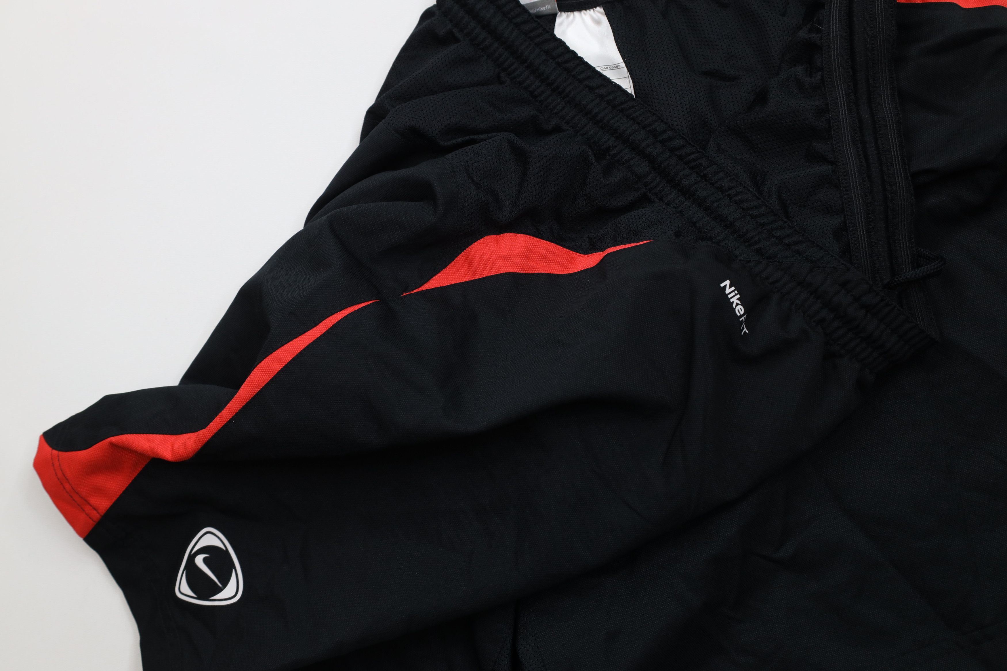 Nike Vintage Nike Total 90 Mini Swoosh Lined Soccer Shorts Black Size US 38 / EU 54 - 6 Thumbnail