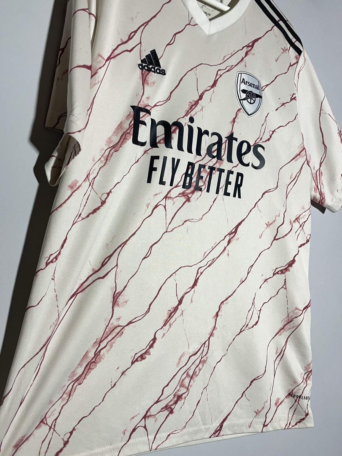 Adidas Arsenal FC Adidas 2020/21 Y2k Streetwear Football Shirt Size US L / EU 52-54 / 3 - 8 Thumbnail